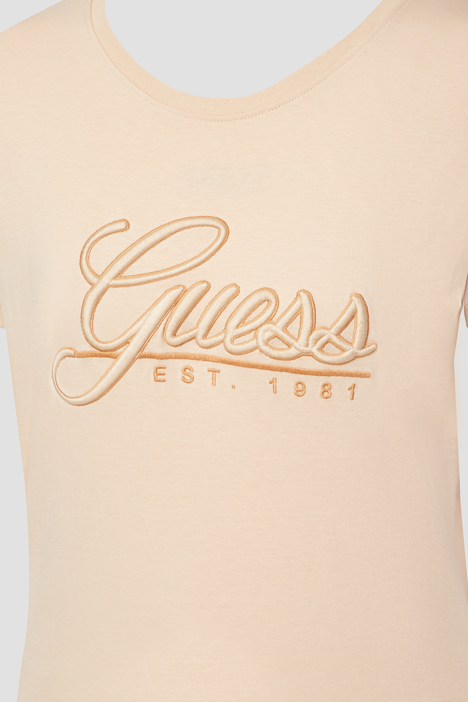 Женская бежевая футболка Guess W3GI36.I3Z14;A60N