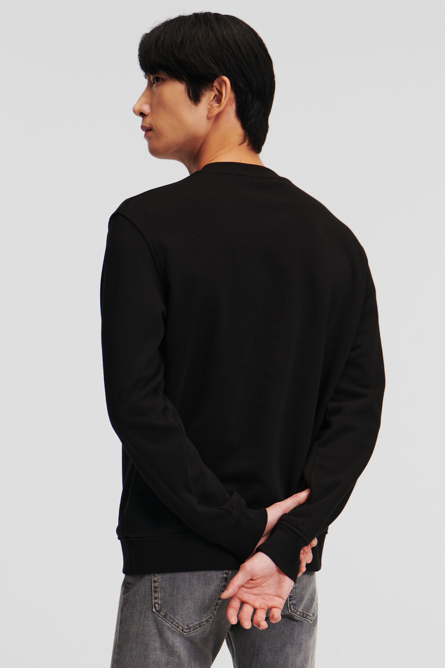 Мужской черный свитшот Karl Lagerfeld 543910.705089;990