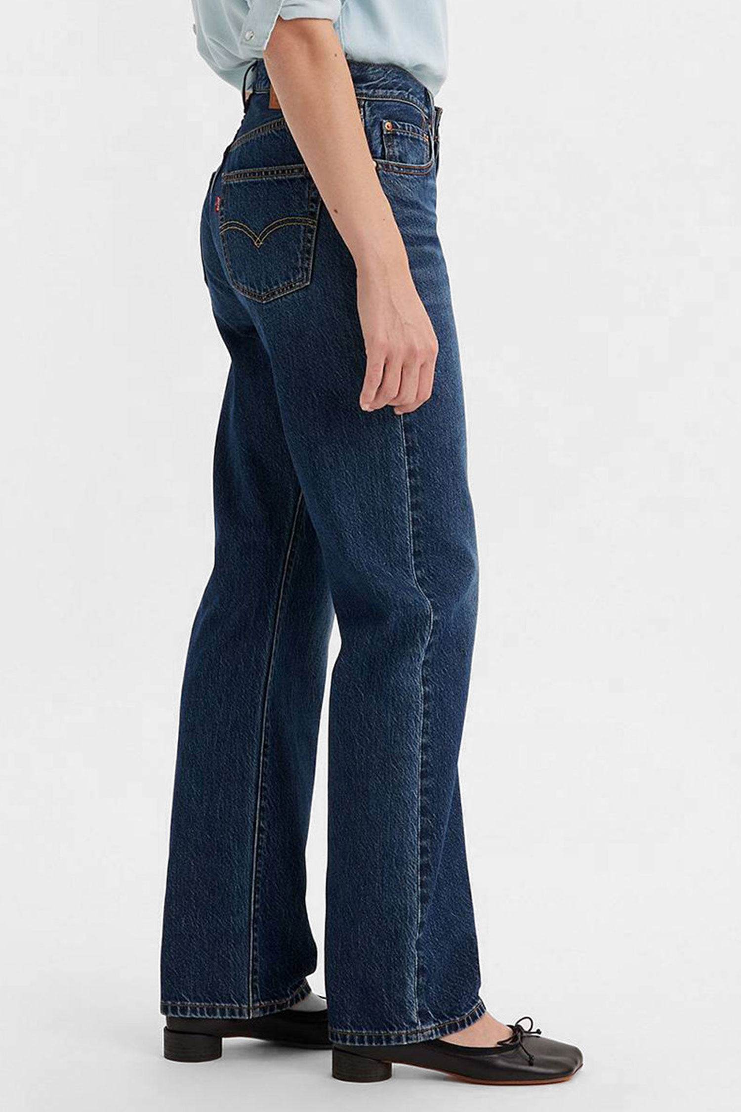 Жіночі темно-сині джинси 501®'90S Straight Levi’s® A8421;0000