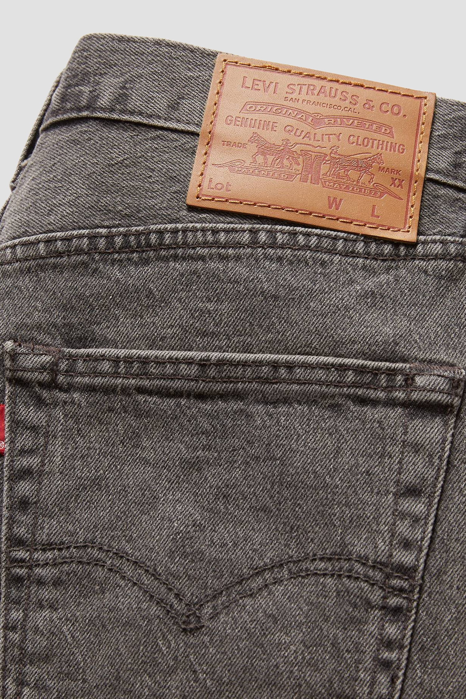 Чоловічі сірі джинсові шорти 501® Original Levi’s® 36512;0225