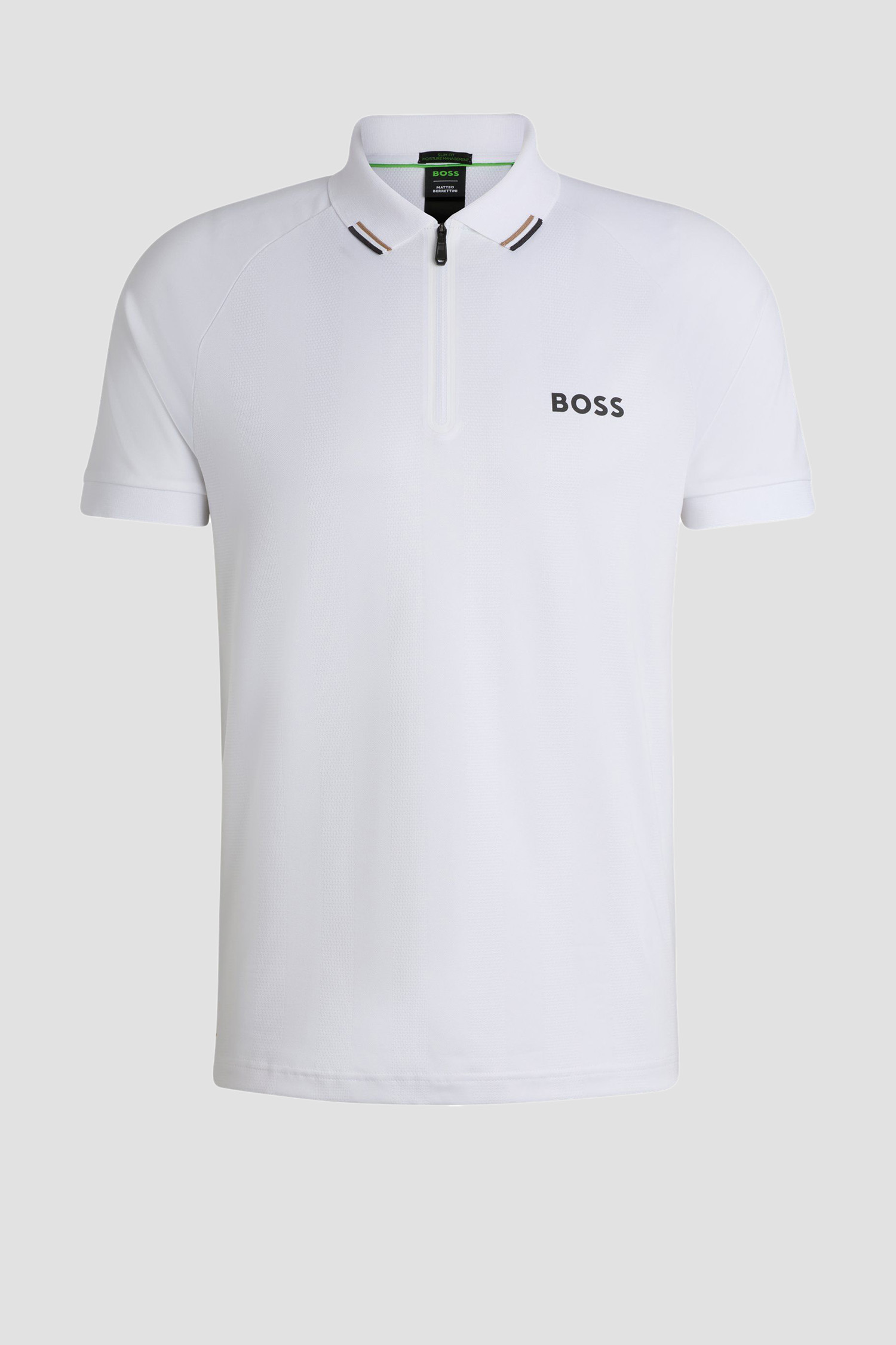 Мужское белое поло BOSS 50519863;100