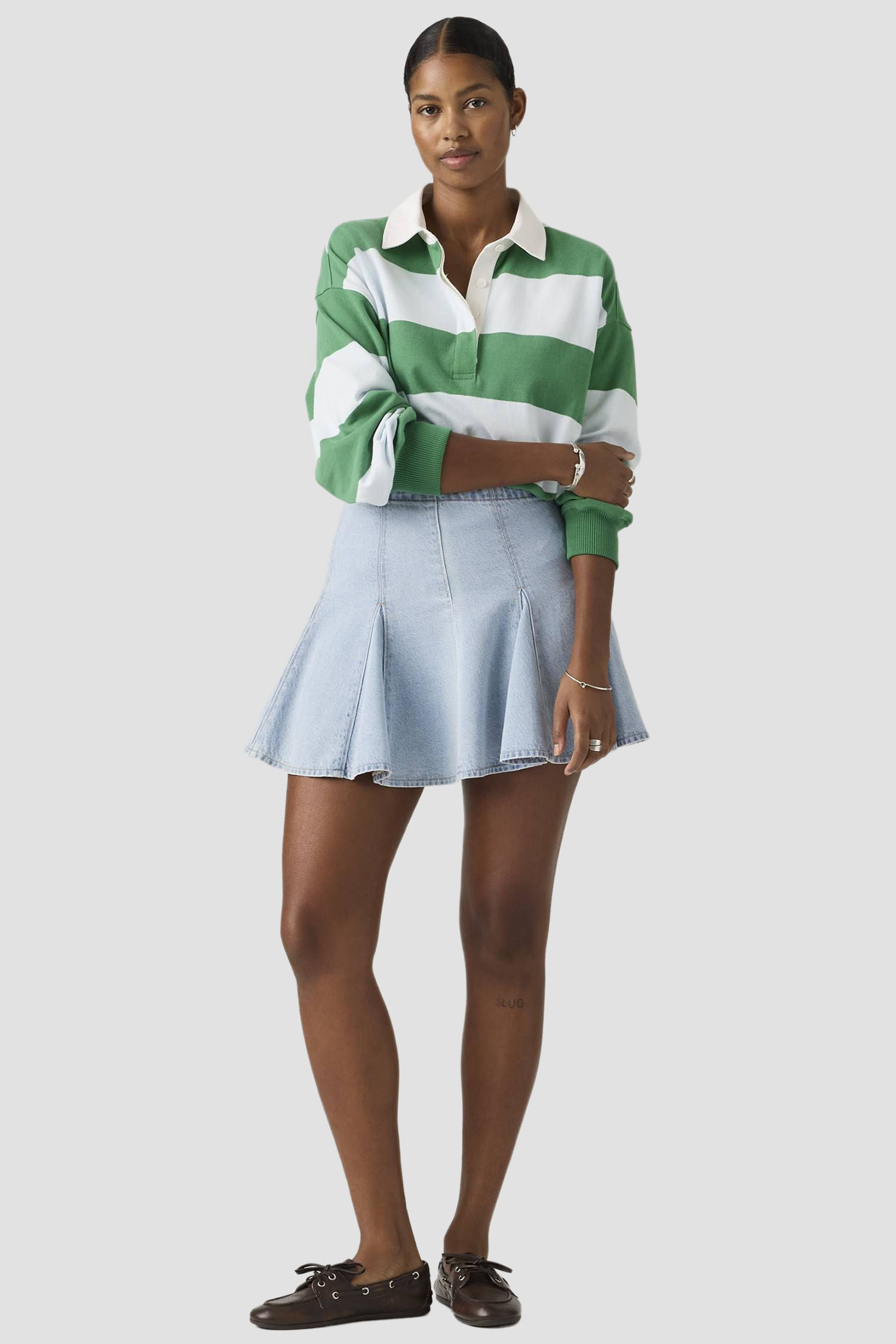 Жіноча блакитна джинсова спідниця Levi’s® 005DV;0005