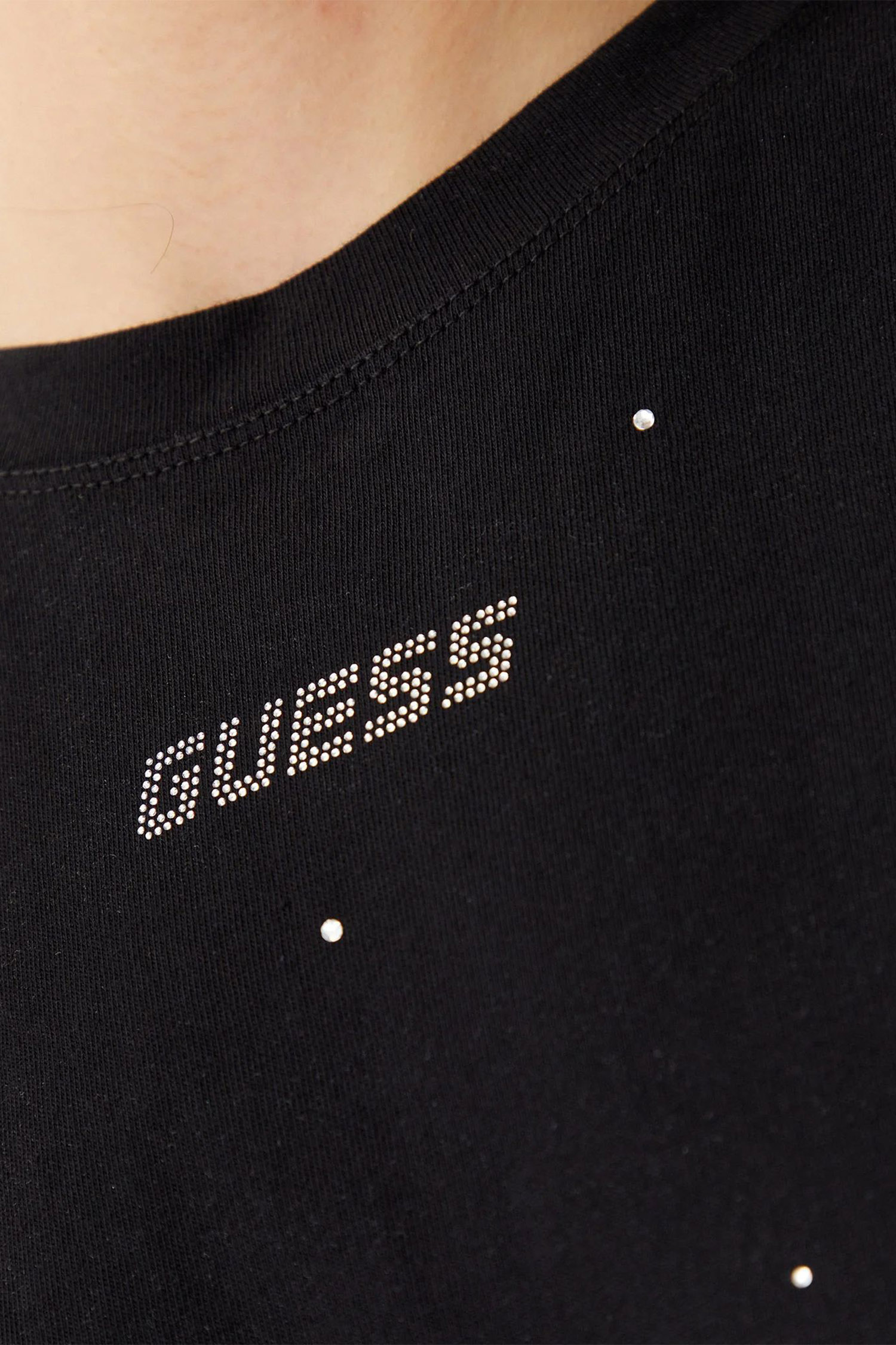 Женская черная футболка Guess V5GI00.I3Z14;JBLK