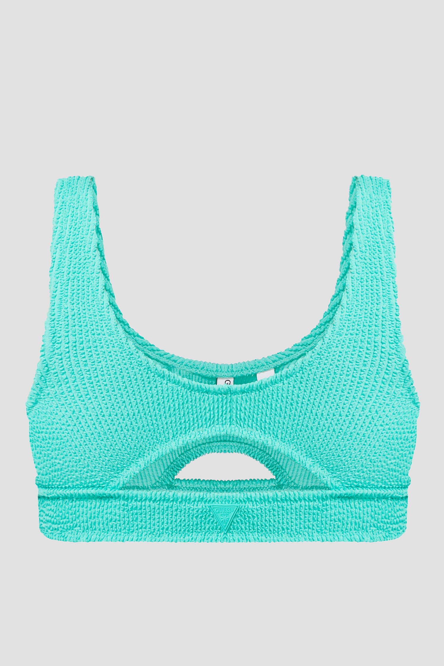 Женский зеленый лиф от купальника Guess E1GJ32.MC03P;AQGN