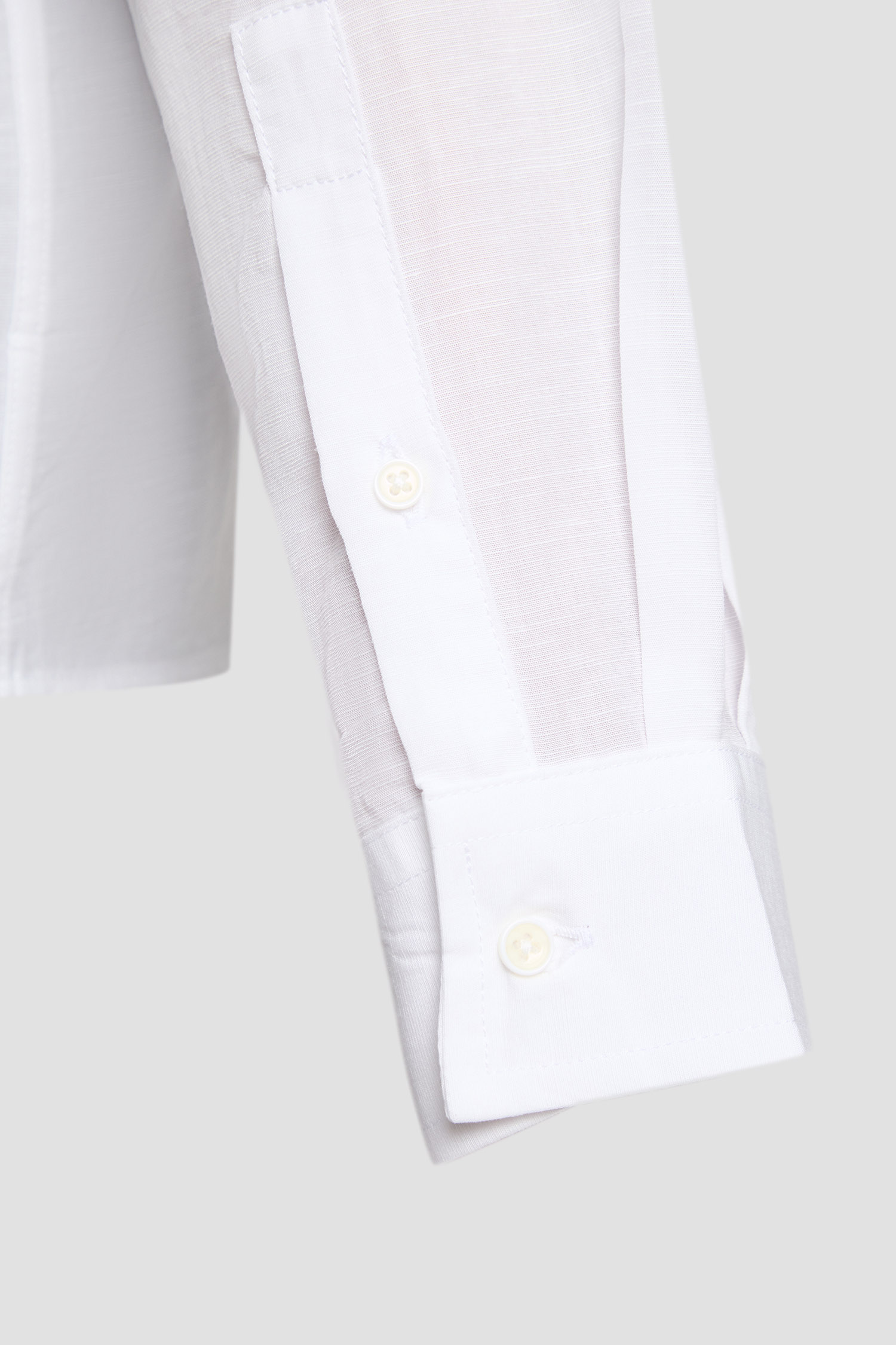 Мужская белая рубашка Antony Morato MMSL00757.FA400094;1000