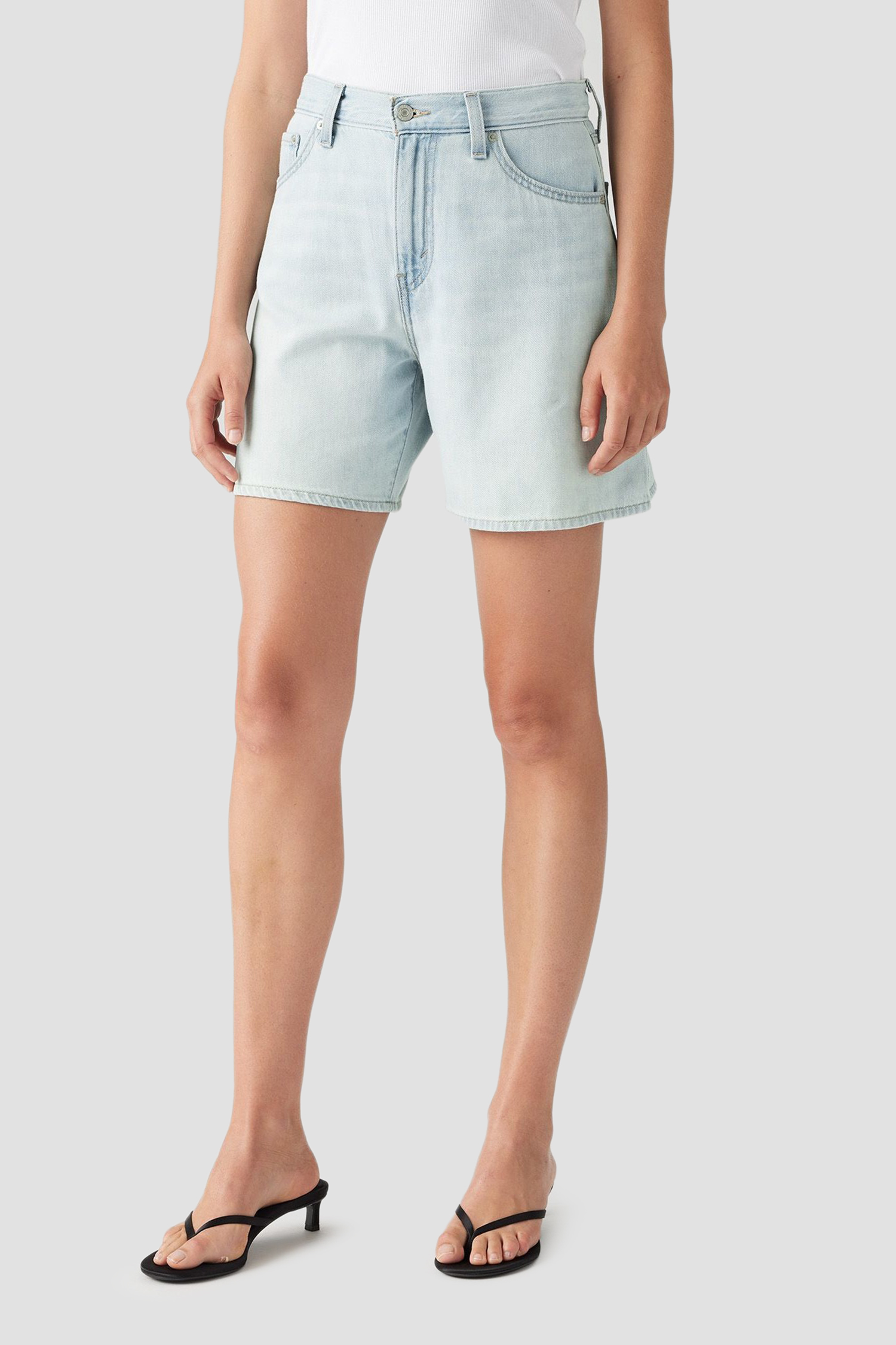 Жіночі блакитні джинсові шорти High Rise Baggy Levi’s® A9311;0016