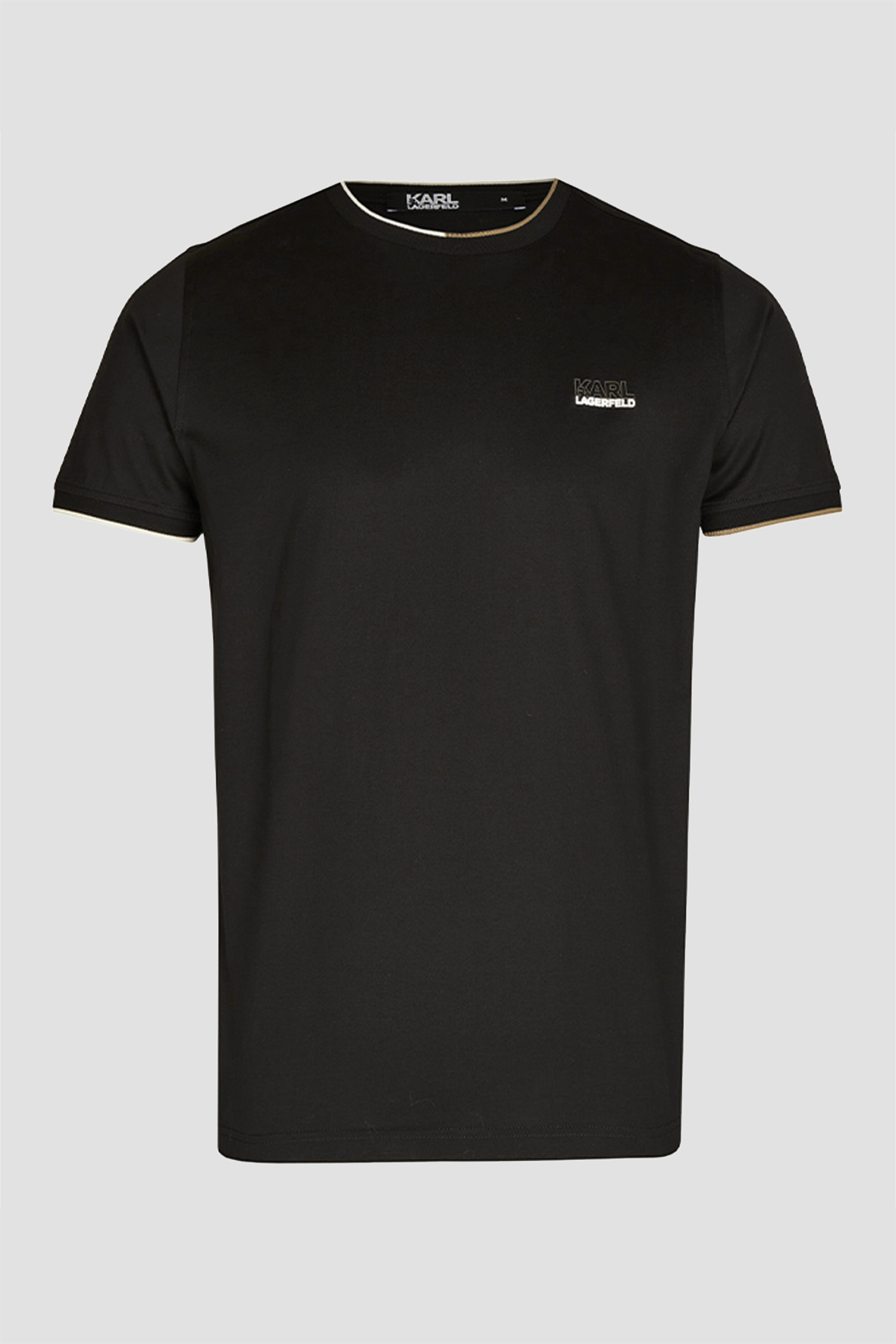 Мужская черная футболка Karl Lagerfeld 521200.755001;990