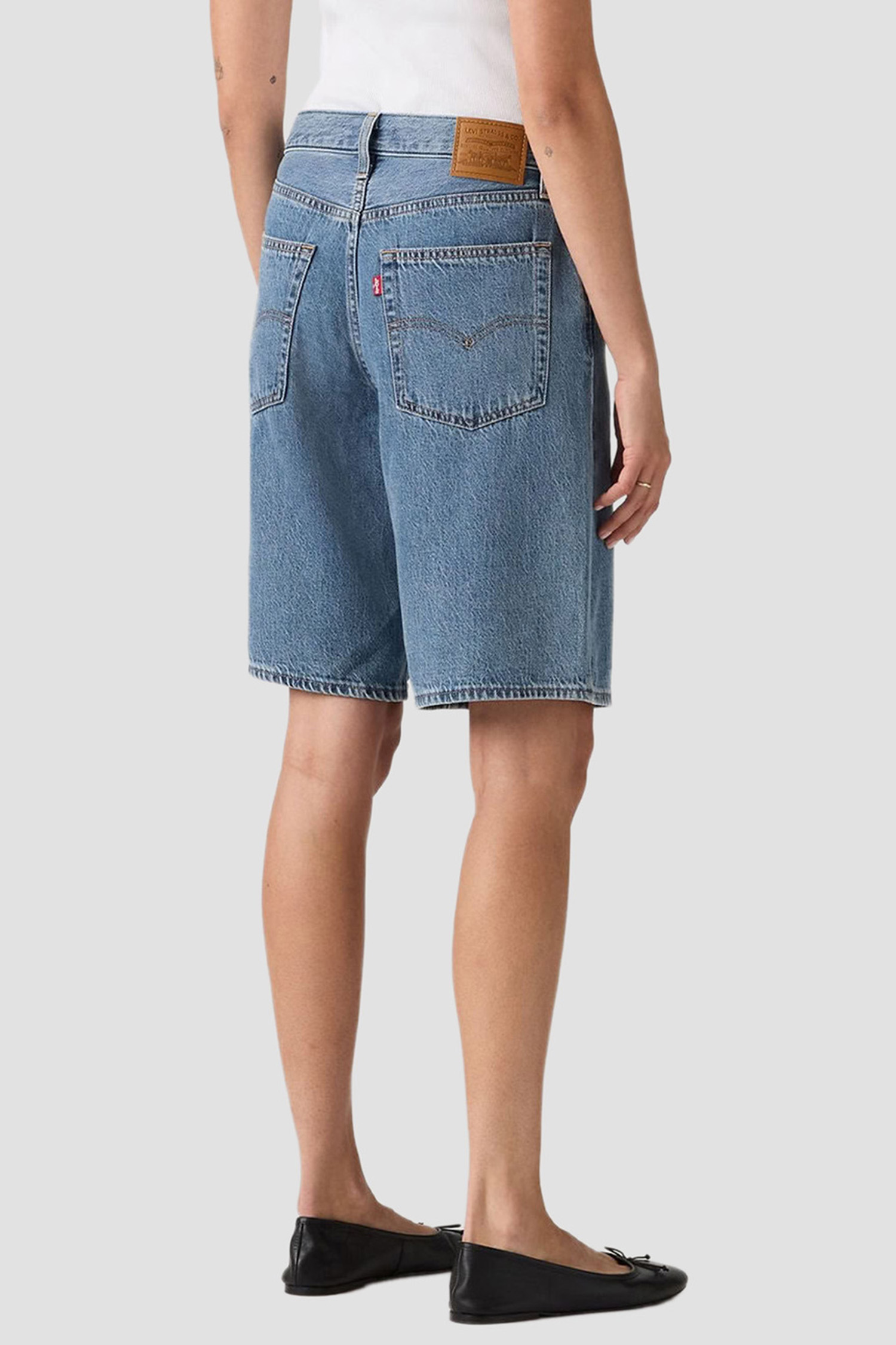 Жіночі сині джинсові шорти Levi’s® 000MJ;0016