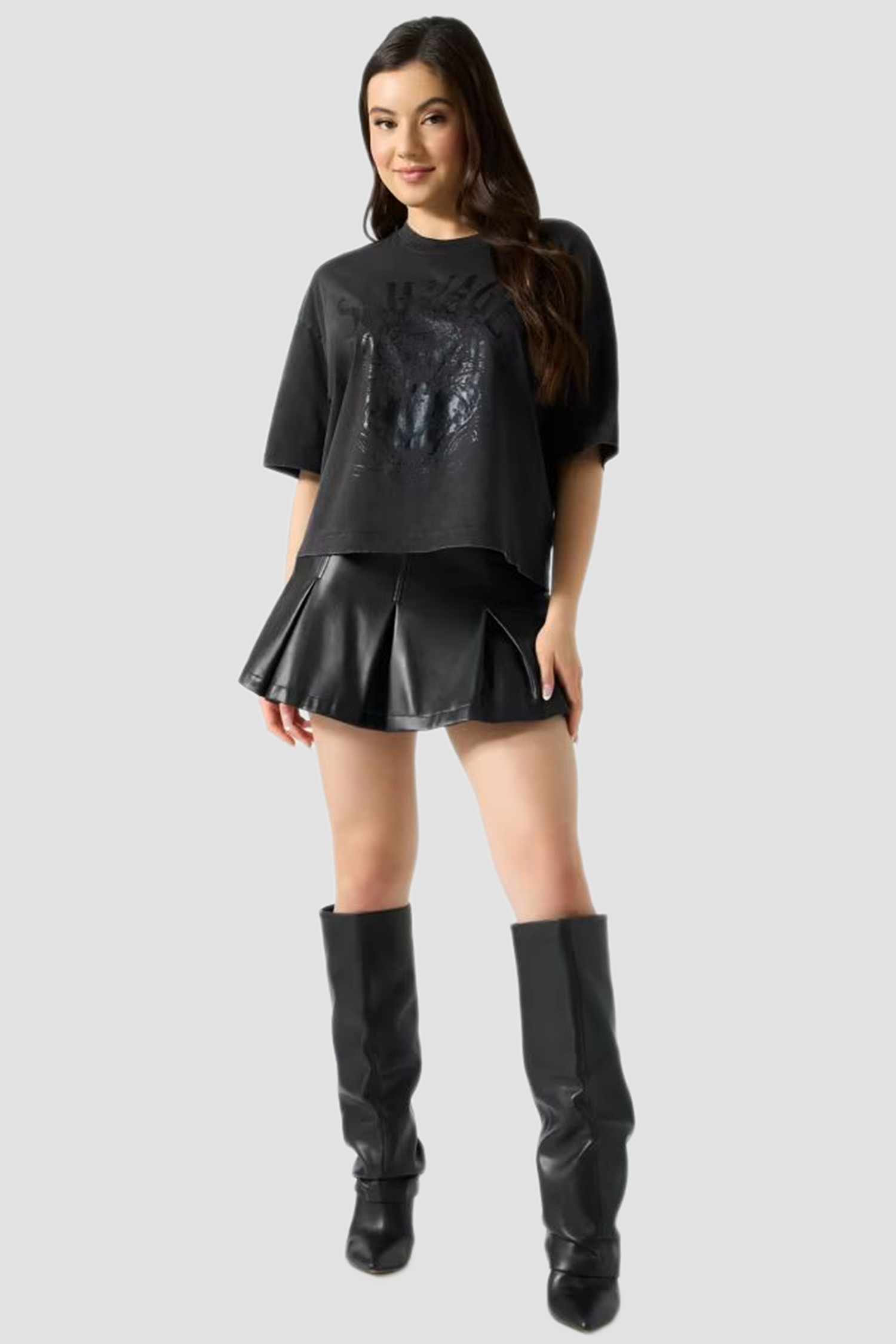 Жіноча чорна футболка Guess W6GI34.K3303;JTMU