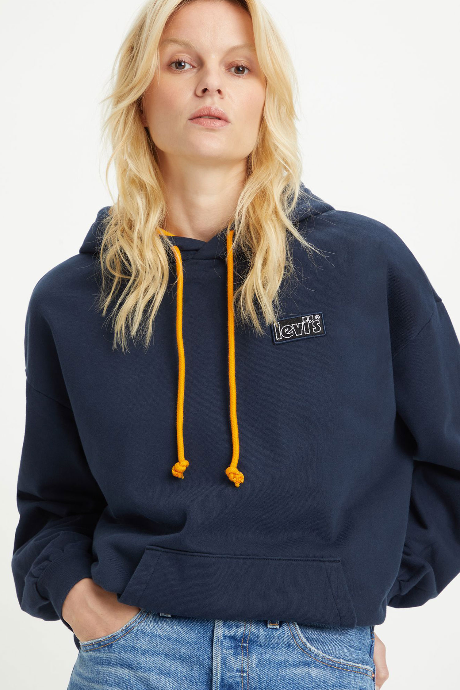 Женское темно-синее худи Levi’s® A0801;0040