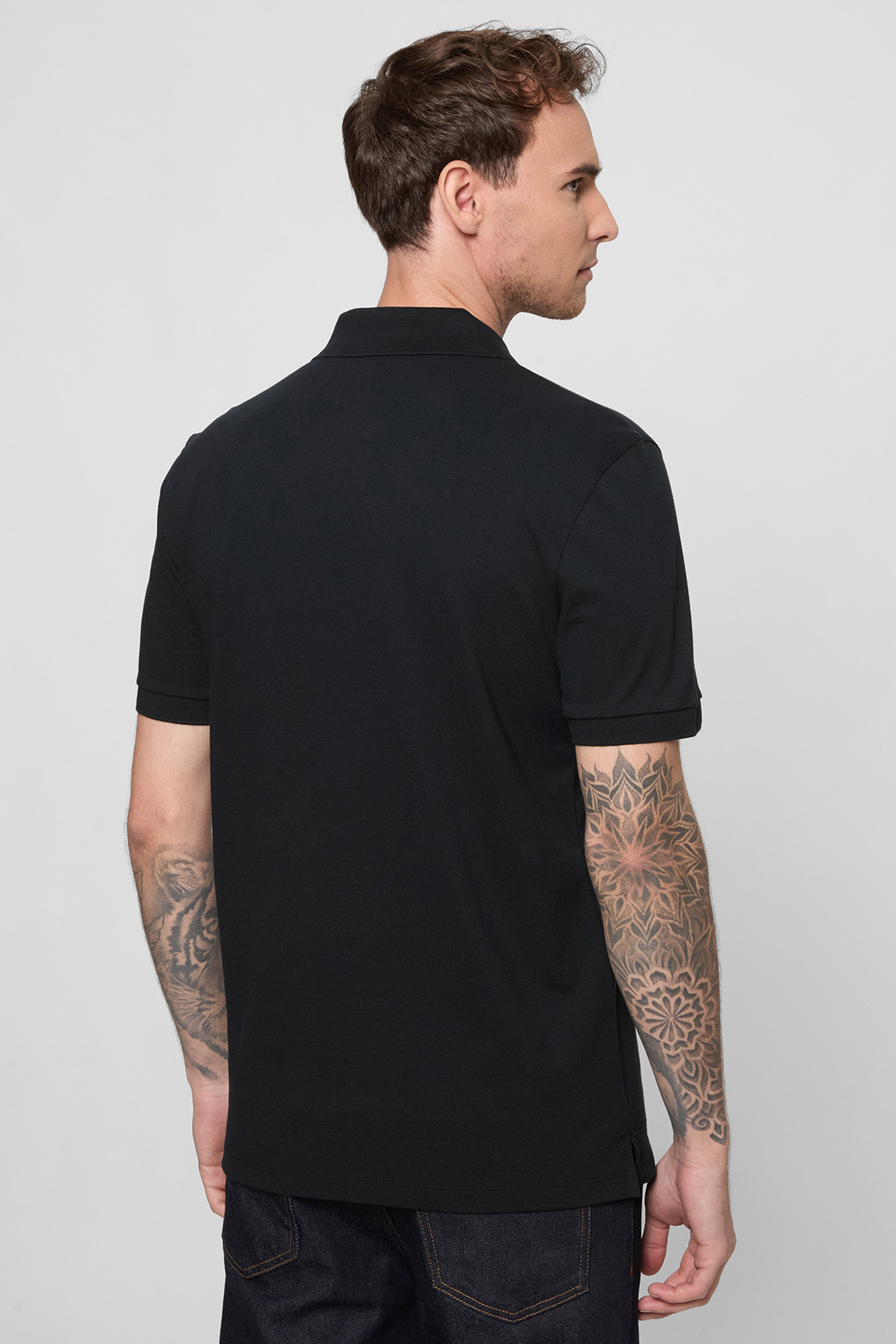 Мужское темно-синее поло BOSS 50468362;404