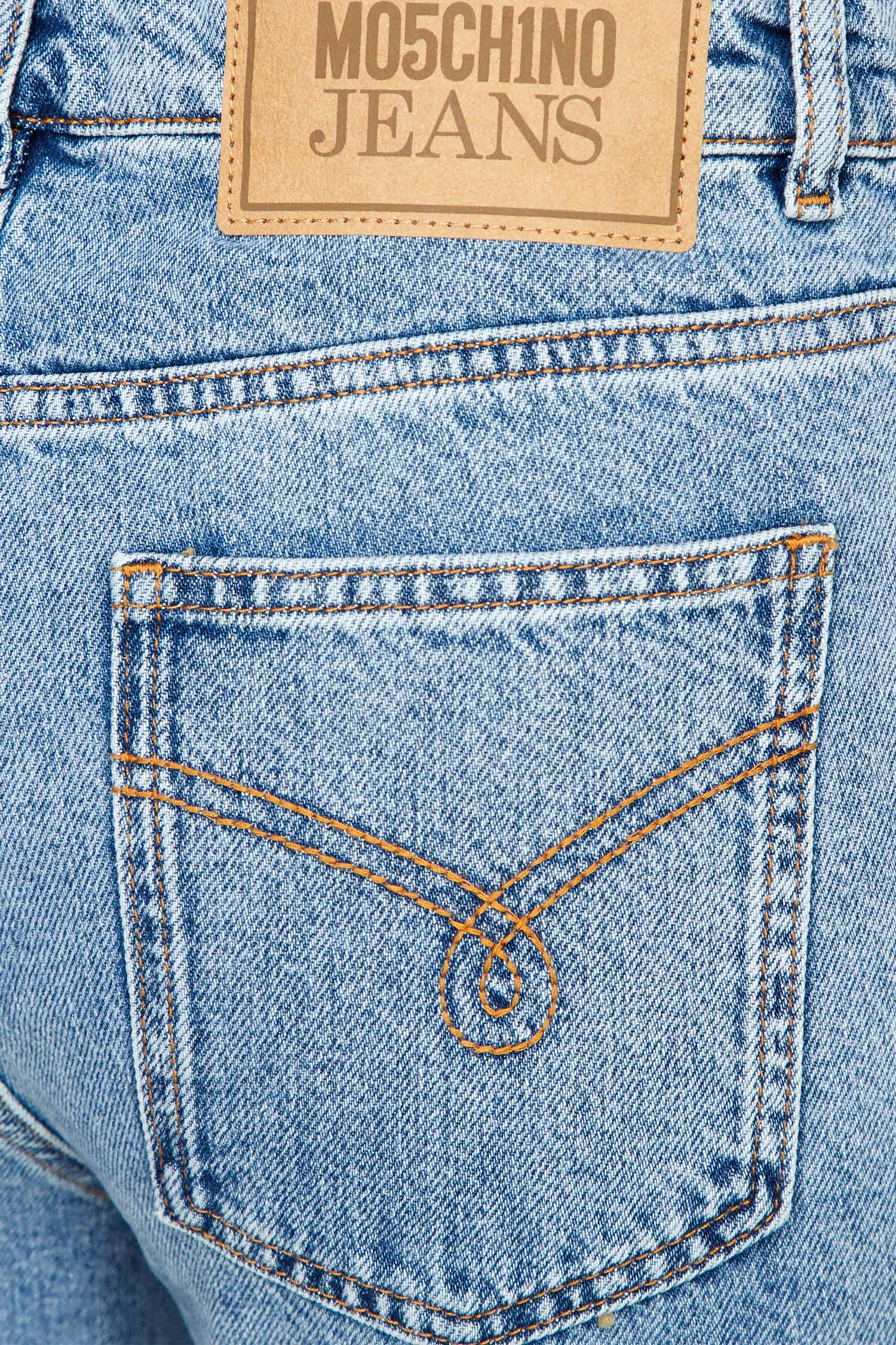 Женские голубые джинсы Moschino J0325.8736;1295
