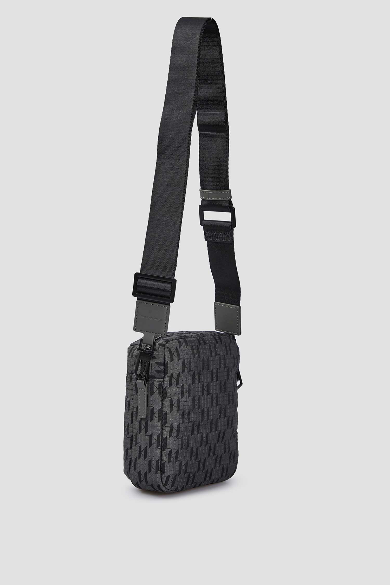 Чоловіча сіра сумка з візерунком Karl Lagerfeld A1M30412;996
