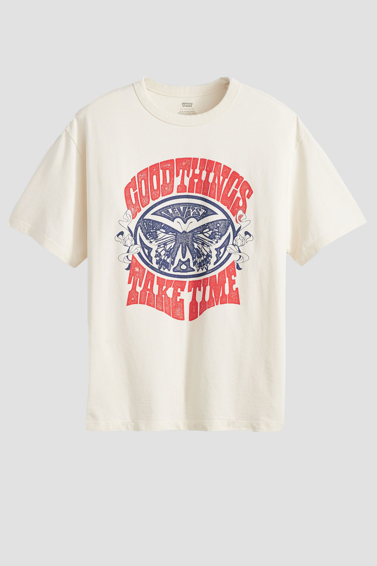 Женская белая футболка Levi’s® 001MX;0000