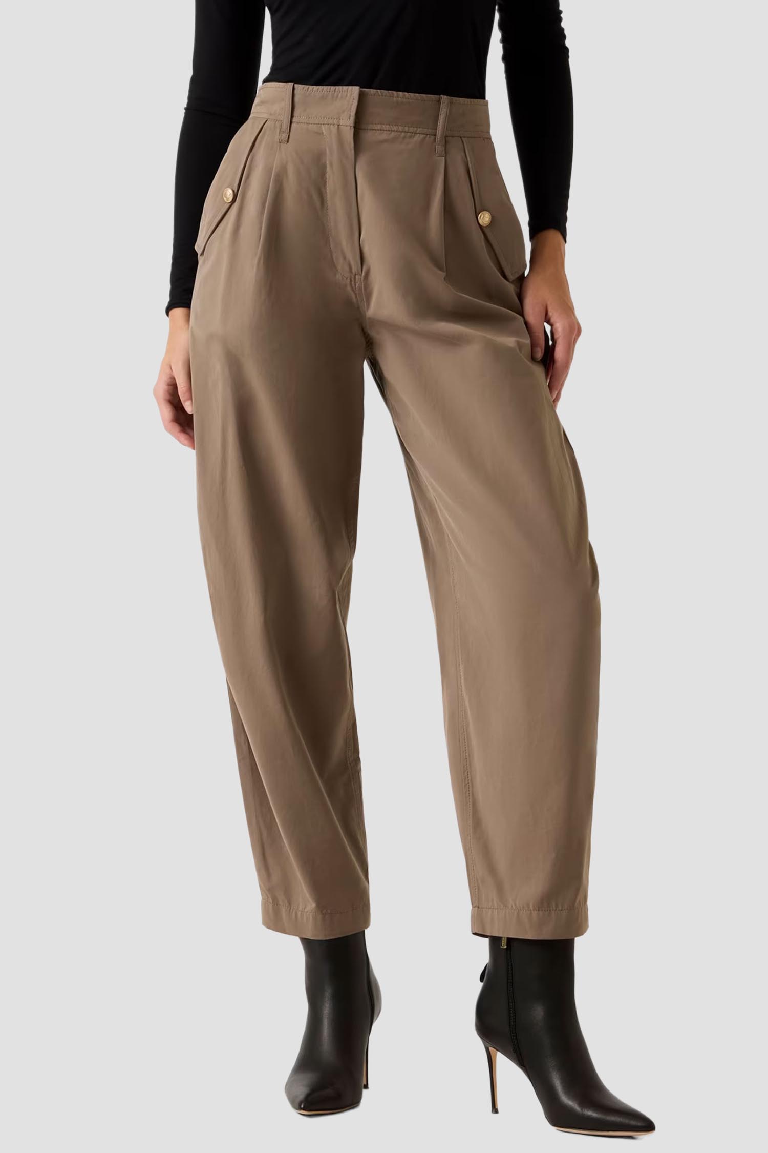 Женские бежевые брюки Guess W6RB08.WJ692;G1EC