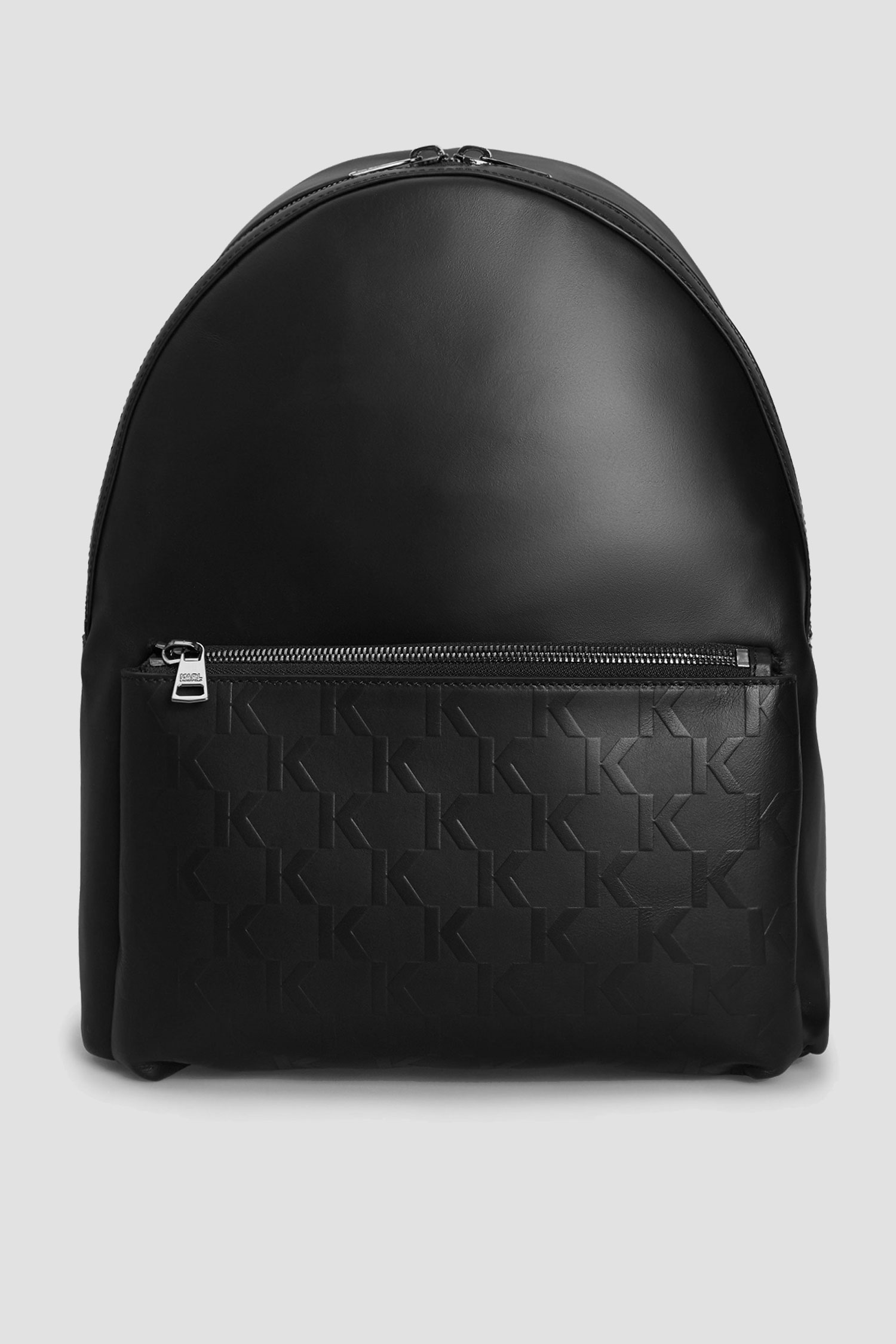 Чорний шкіряний рюкзак для хлопців Karl Lagerfeld 511453.815901;990