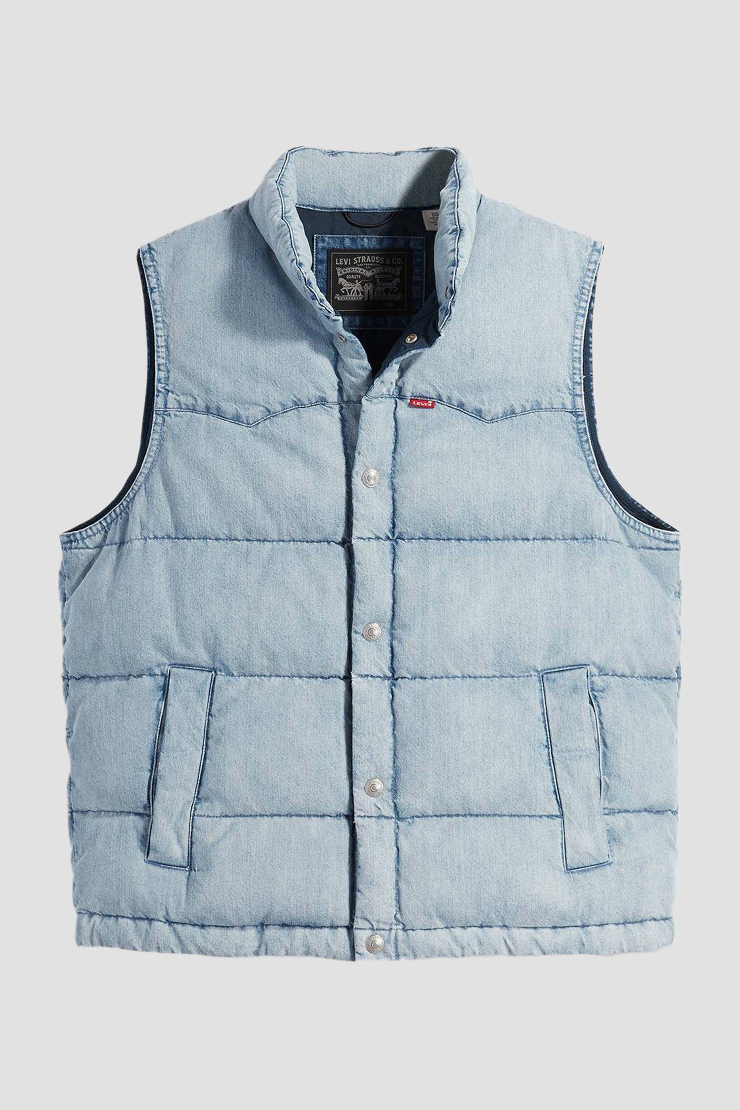 Чоловічий блакитний жилет Levi’s® A5634;0000