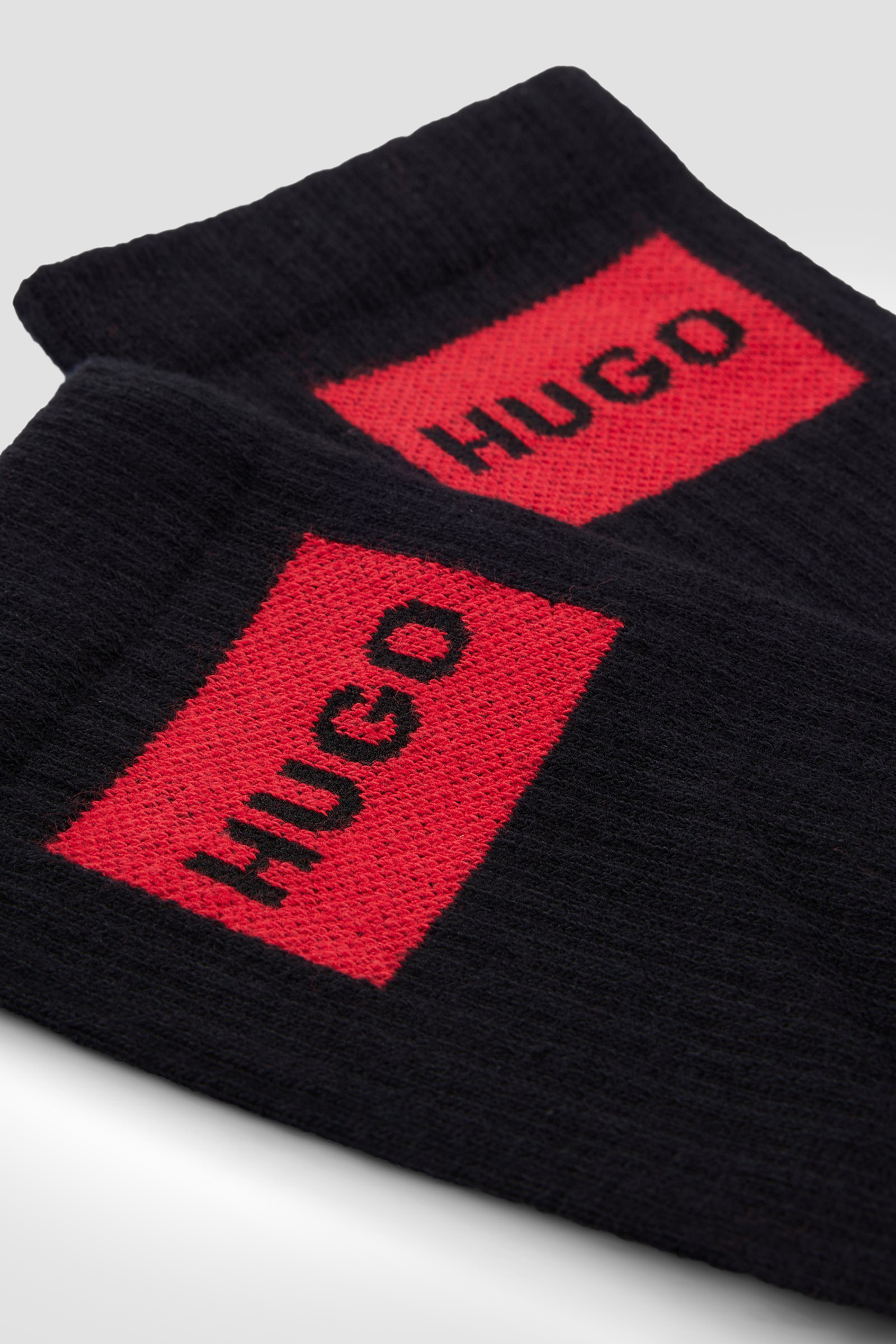 Мужские черные носки (2 пары) HUGO 50510640;001