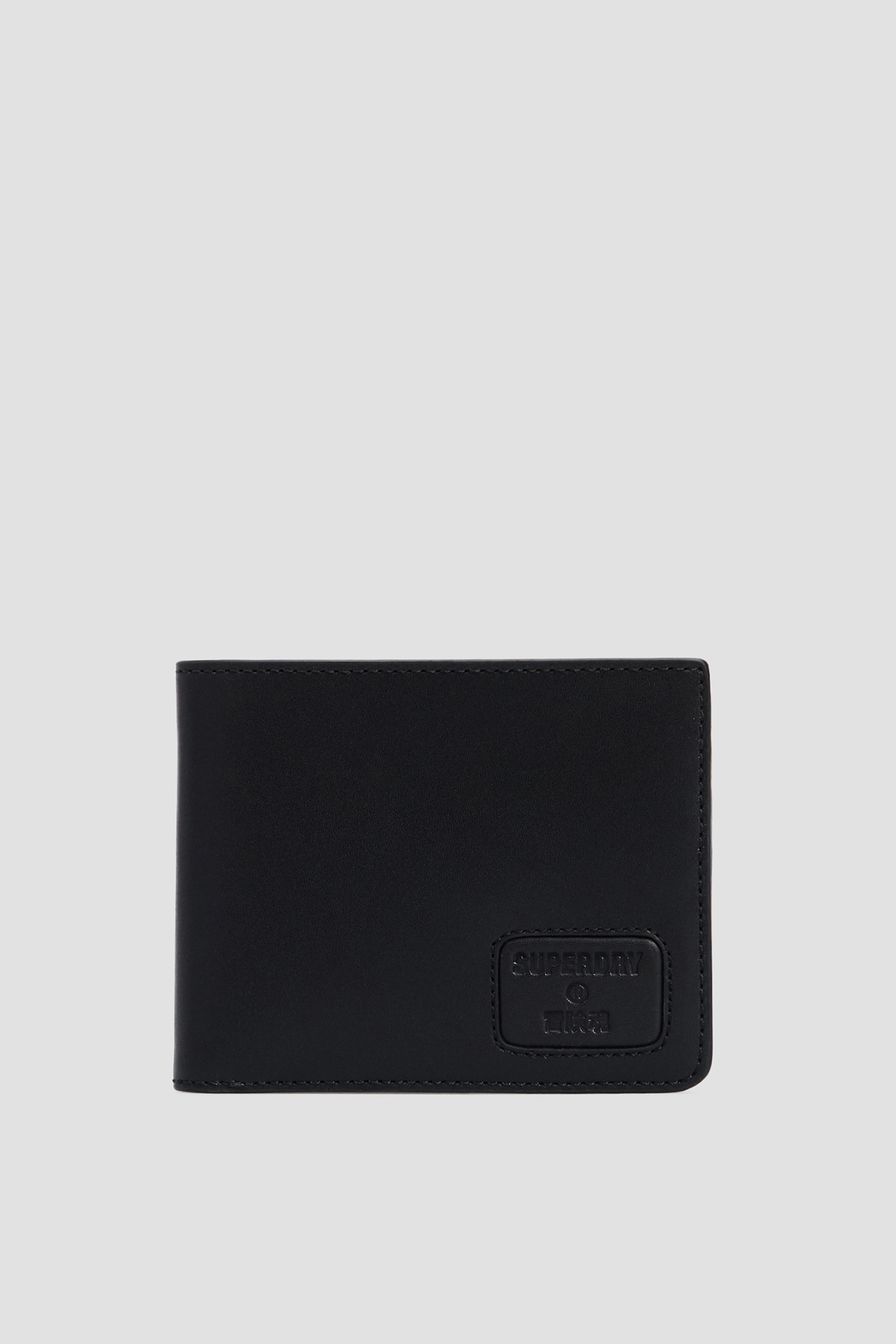 Мужской черный кожаный кошелек SuperDry M9810144A;02A