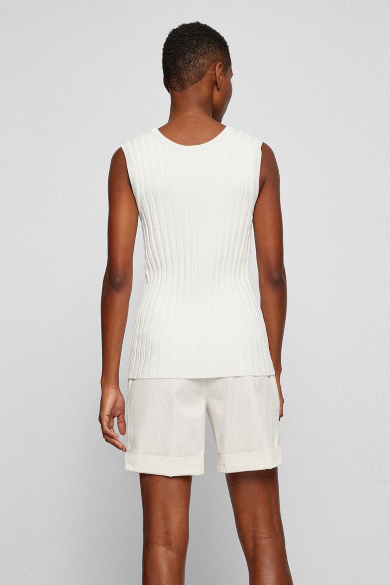 Жіночий білий топ BOSS 50469079;118