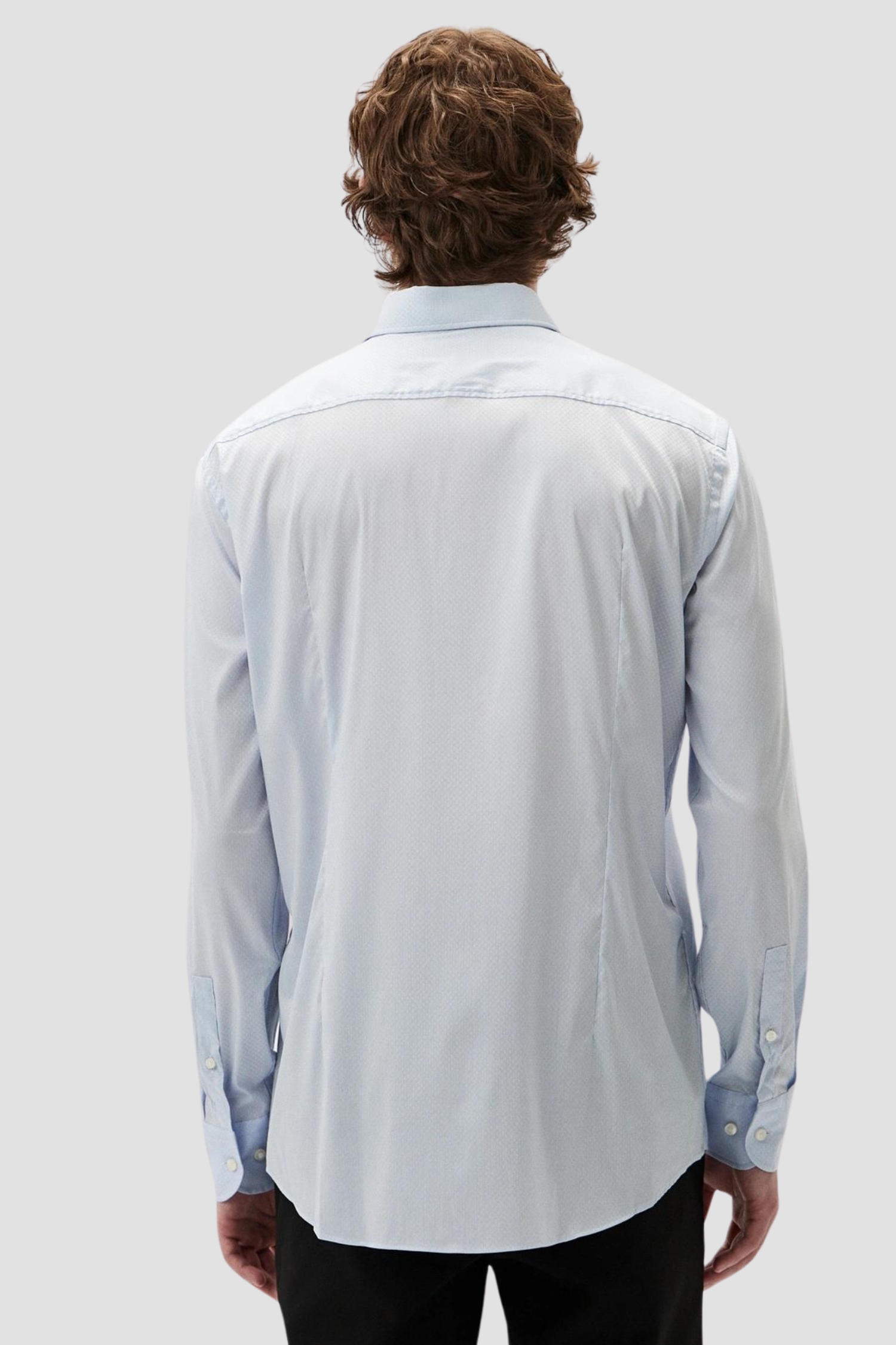 Чоловіча блакитна сорочка BOSS 50513463;450