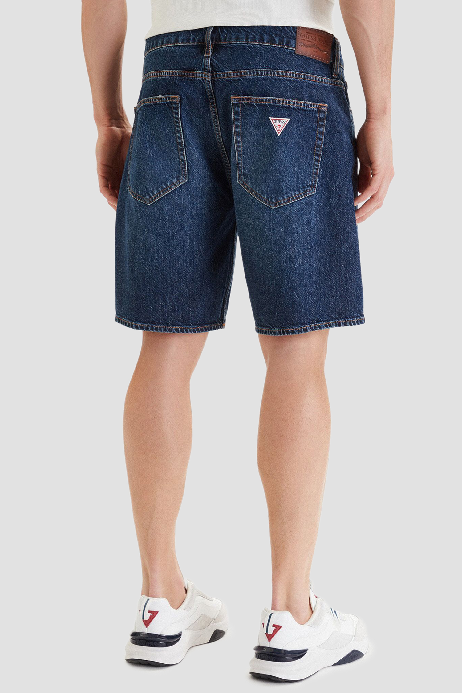 Чоловічі сині джинсові шорти Guess Jeans M6GD37.D5M5U;GJEW