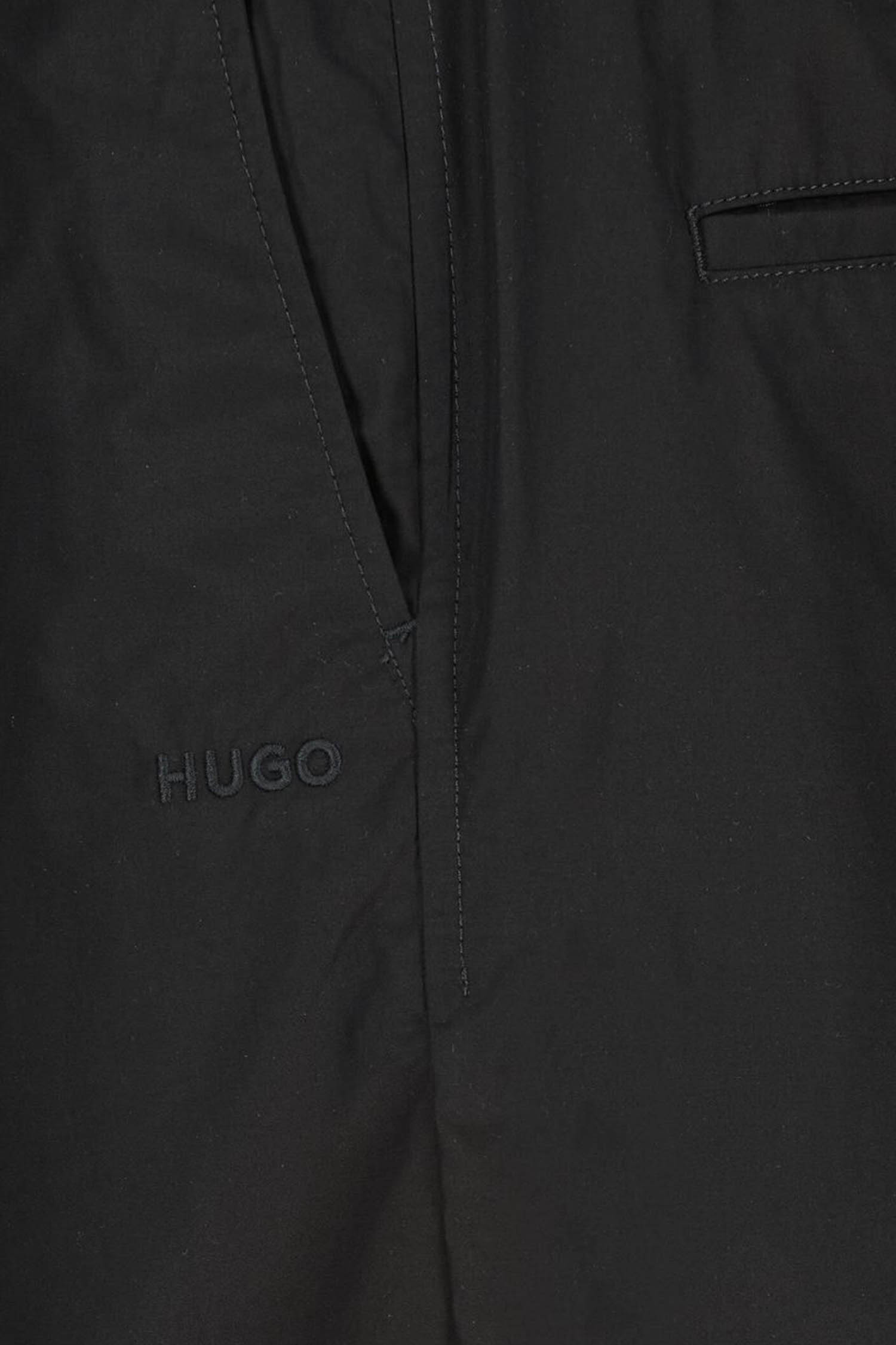 Мужские черные шорты HUGO 50510596;001