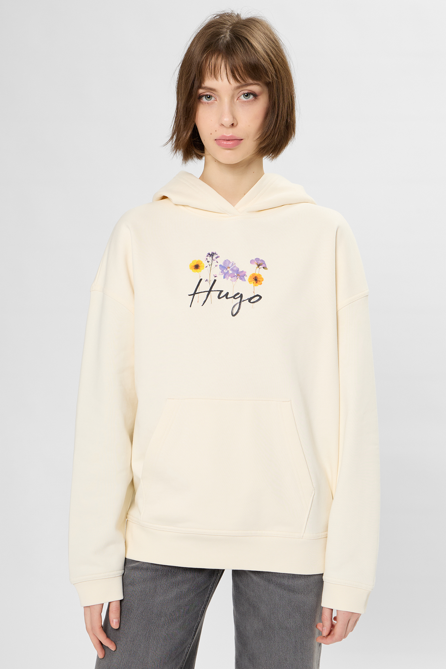 Жіноче біле худі HUGO 50555814;115