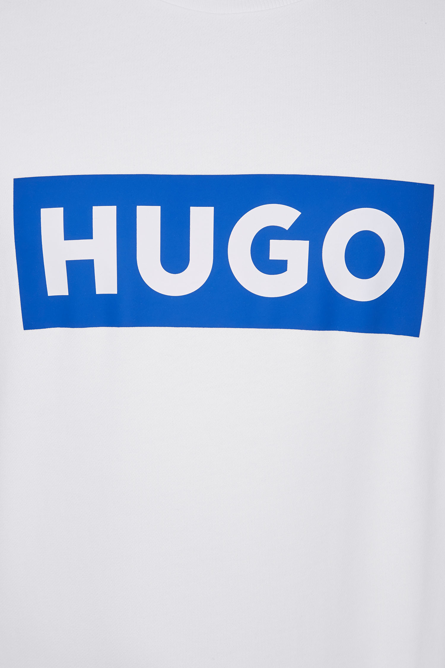 Мужской белый свитшот HUGO BLUE 50522375;100