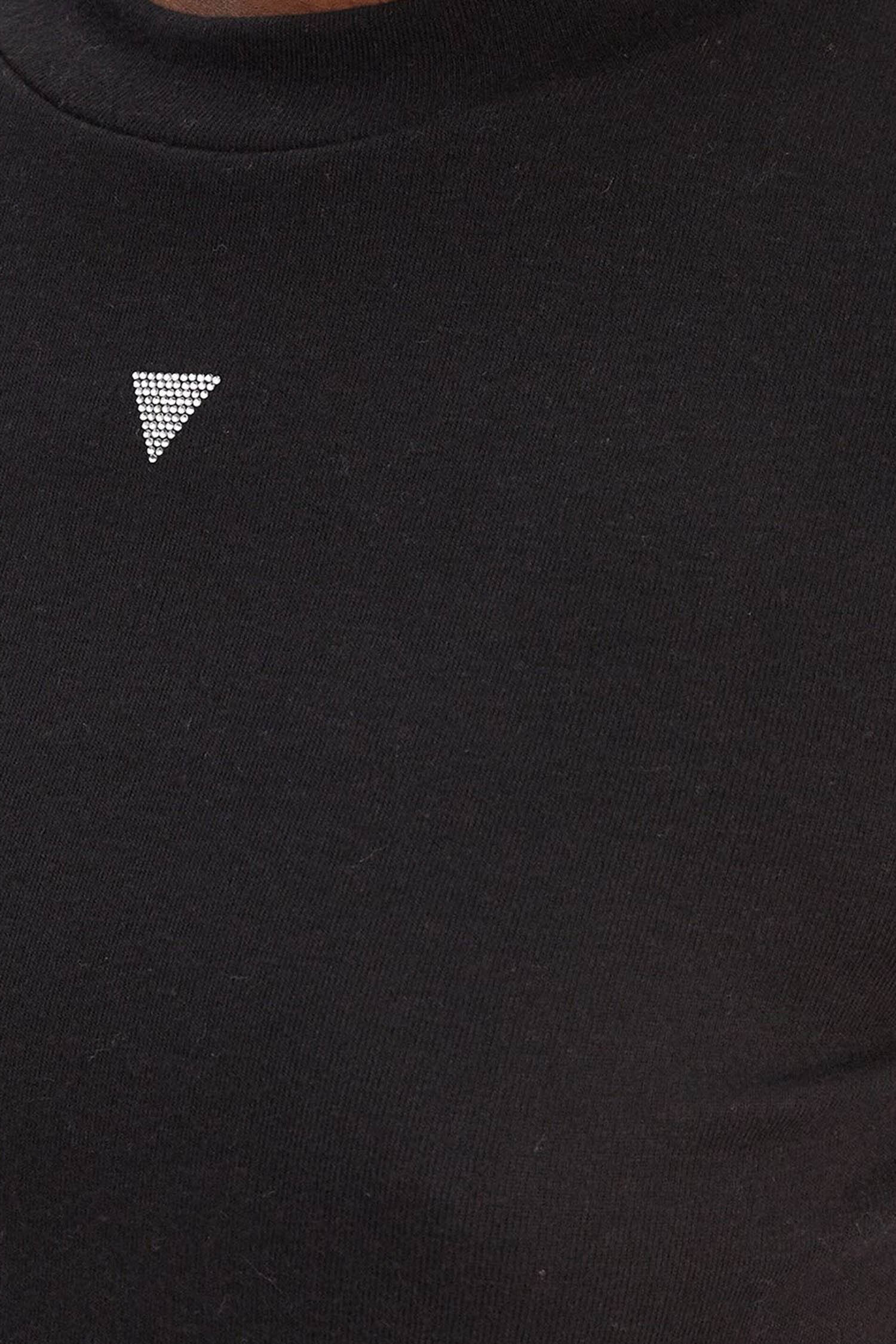 Жіноча чорна футболка Guess W6RP99.KCNH2;JBLK