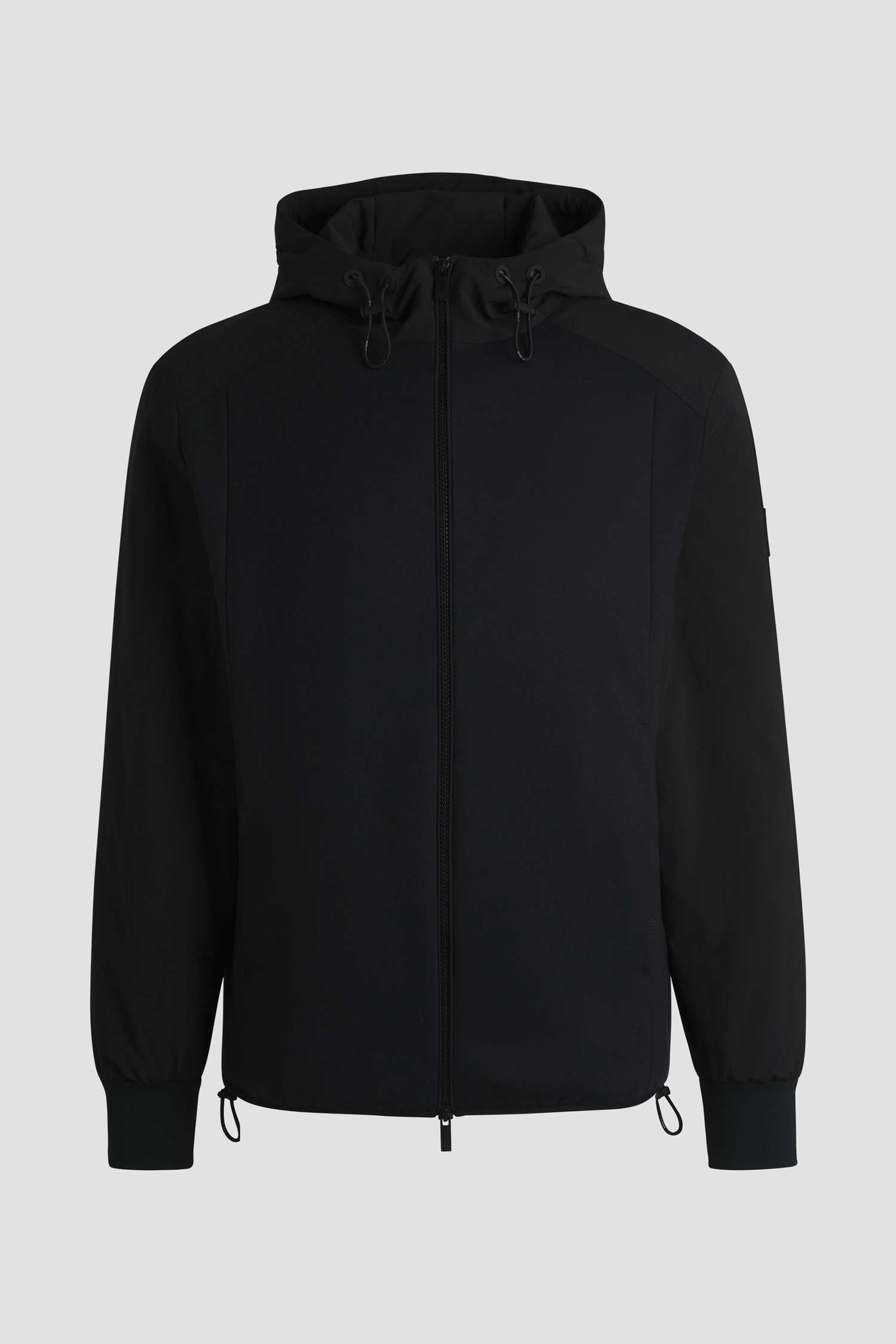 Мужская черная кофта на молнии BOSS 50531963;001