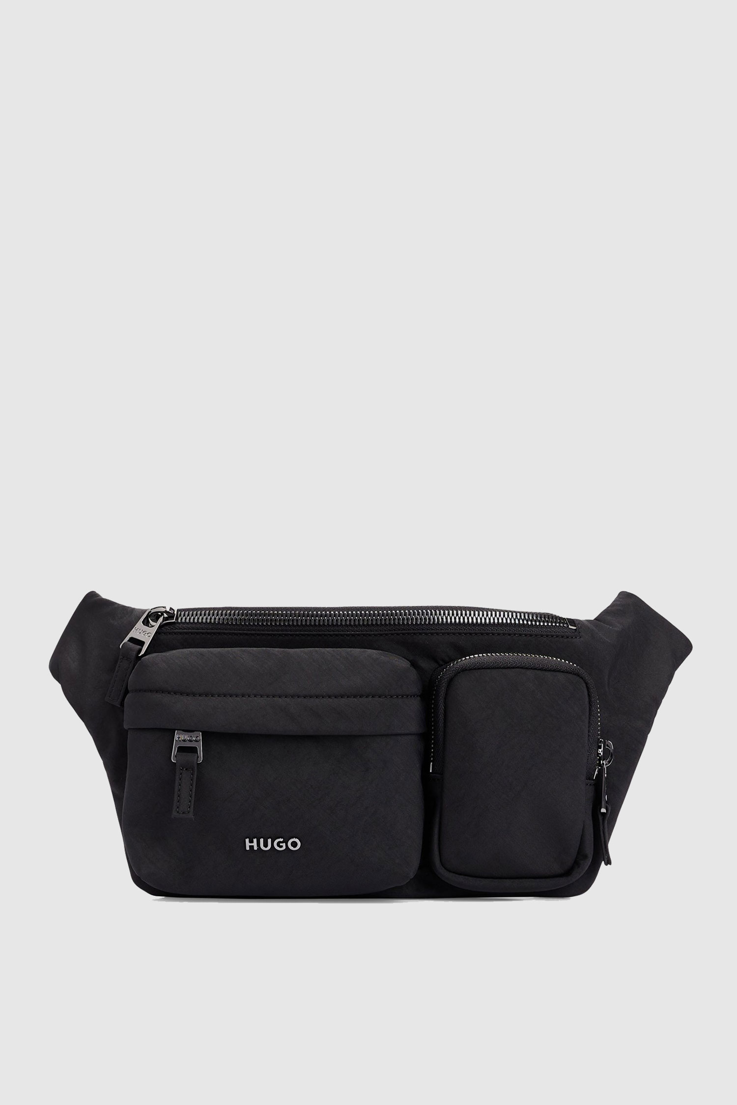 Мужская черная поясная сумка HUGO 50512004;001