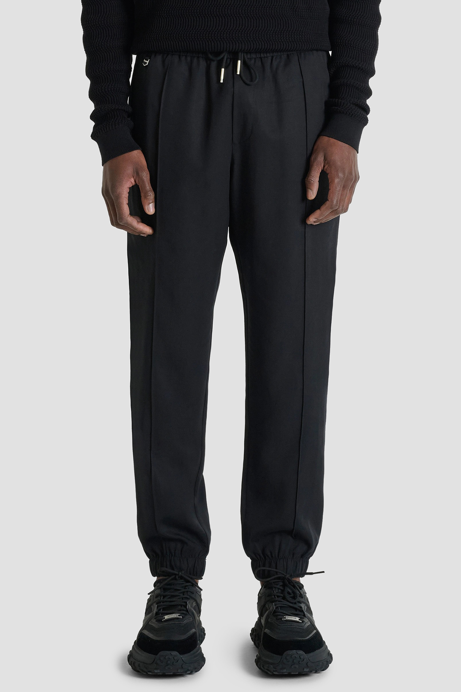Чоловічі чорні брюки Antony Morato MMTR00777.FA800205;9000