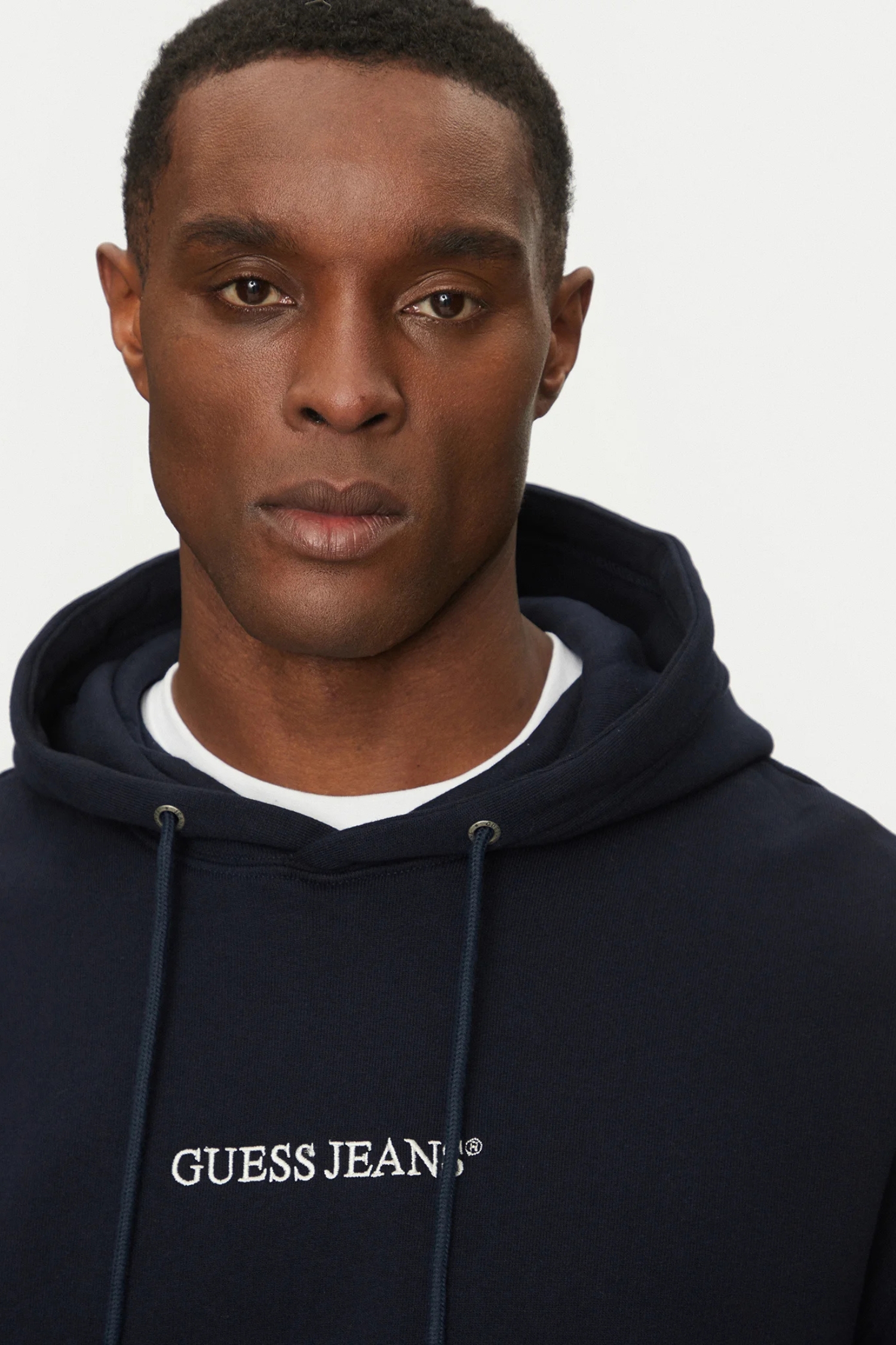 Чоловіче темно-синє худі Guess Jeans M5RQ38.KCPR1;A71W