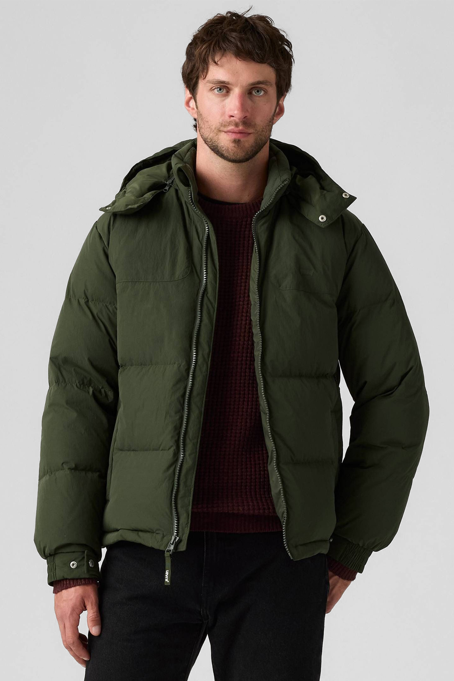 Мужская темно-зеленая куртка Levi’s® A8557;0010