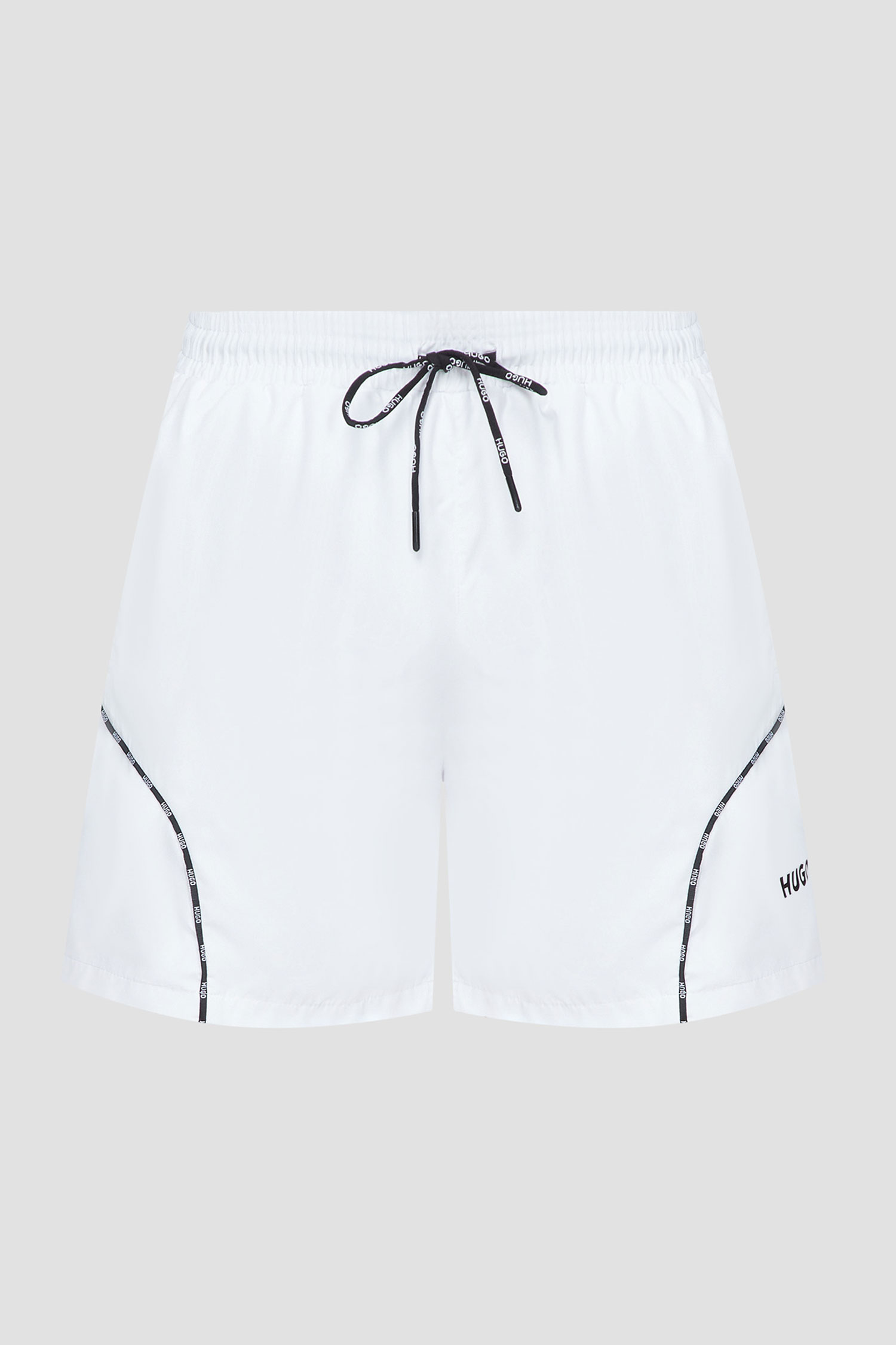 Мужские белые плавательные шорты HUGO 50491516;100