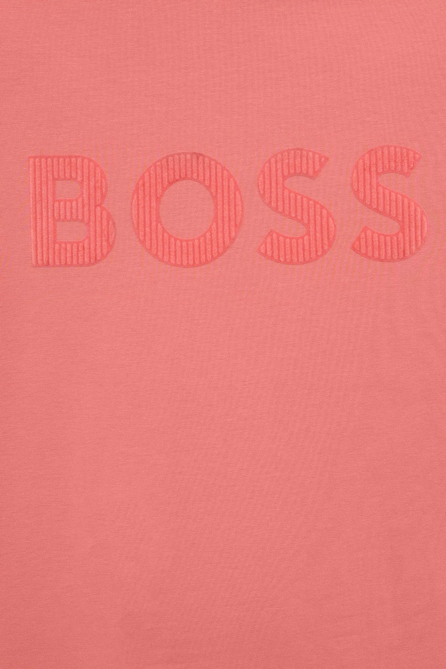 Мужская розовая футболка BOSS 50570304;667
