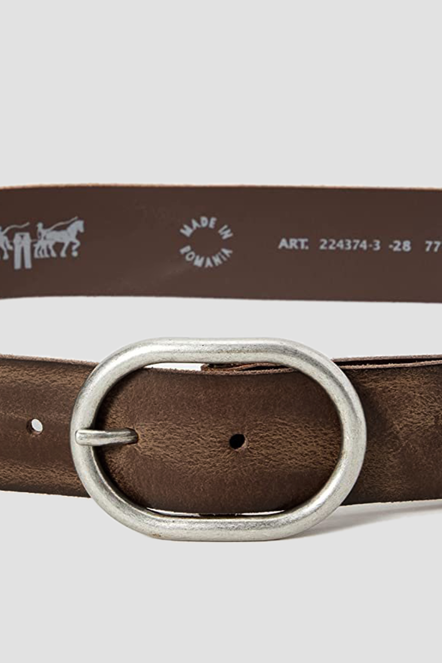 Жіночий коричневий шкіряний ремінь Levi’s® 224374;3.28