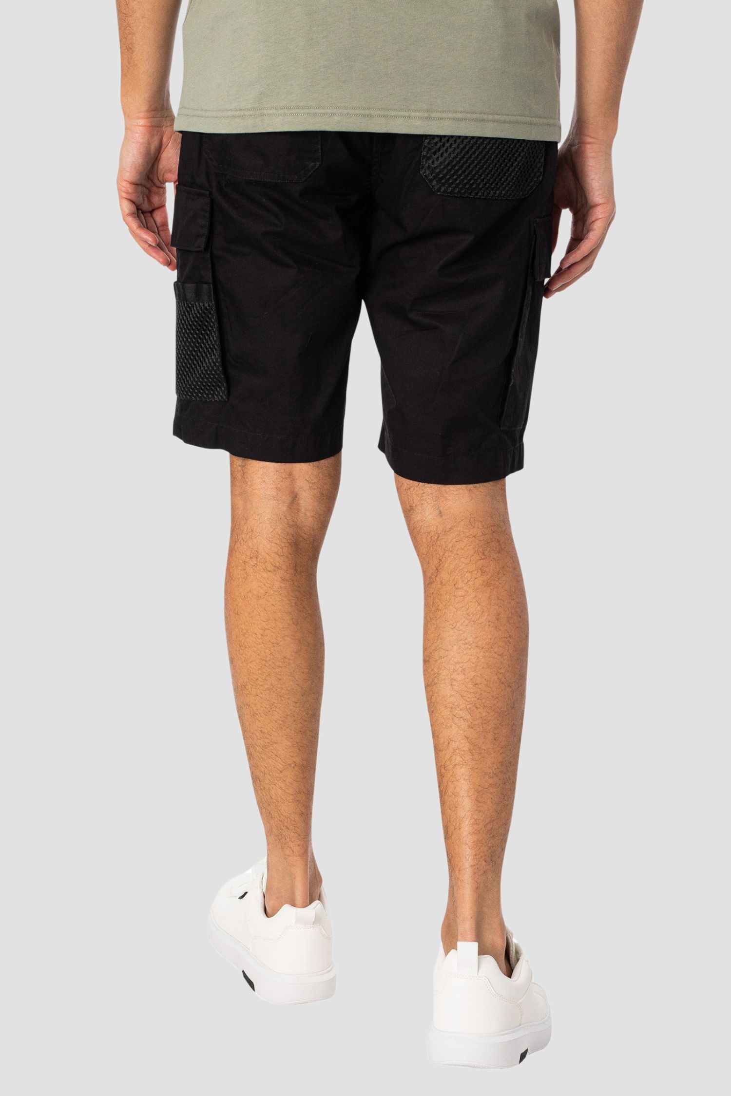 Мужские черные шорты Antony Morato MMSH00206.FA900125;9000