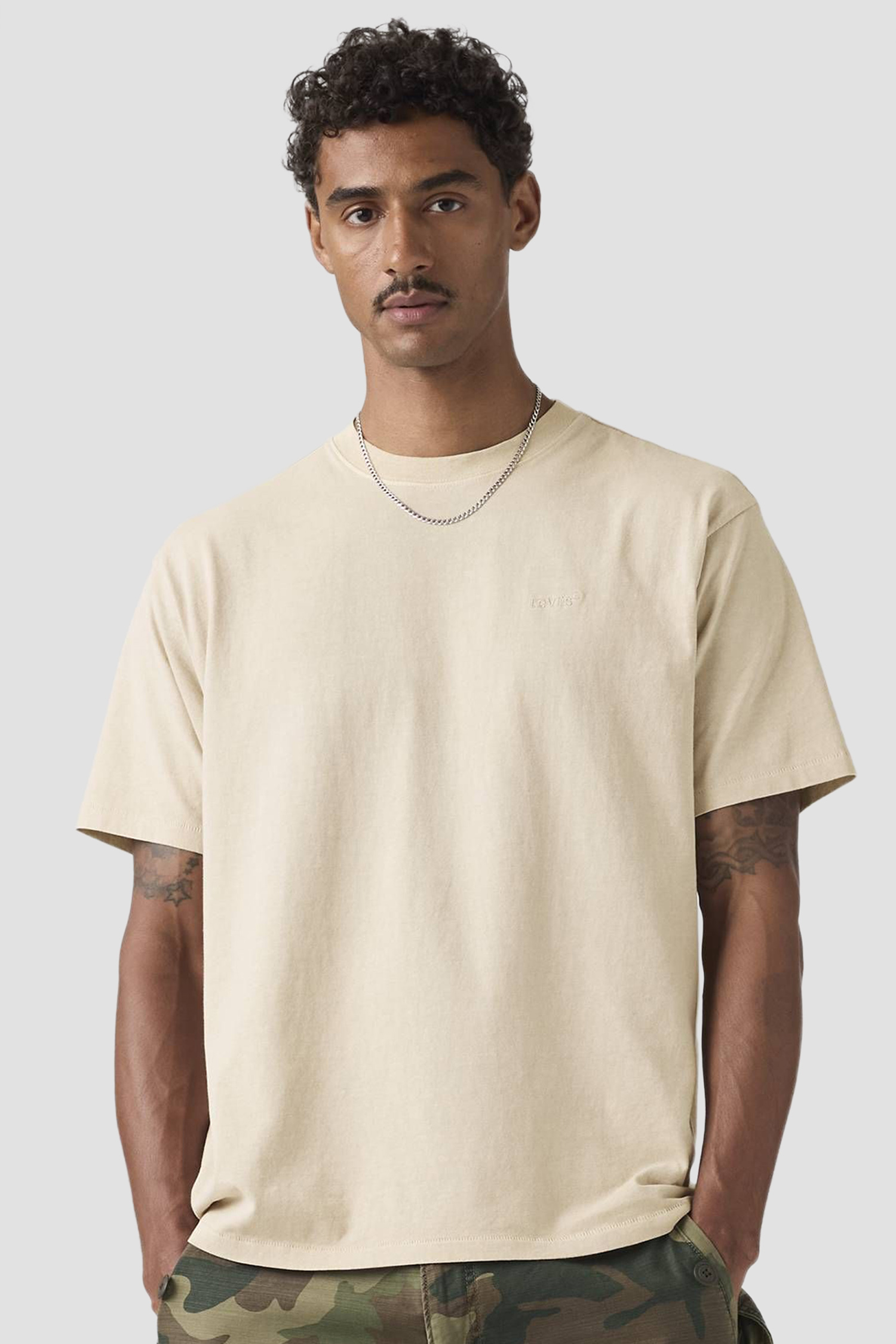 Чоловіча бежева футболка Levi’s® A0637;0197