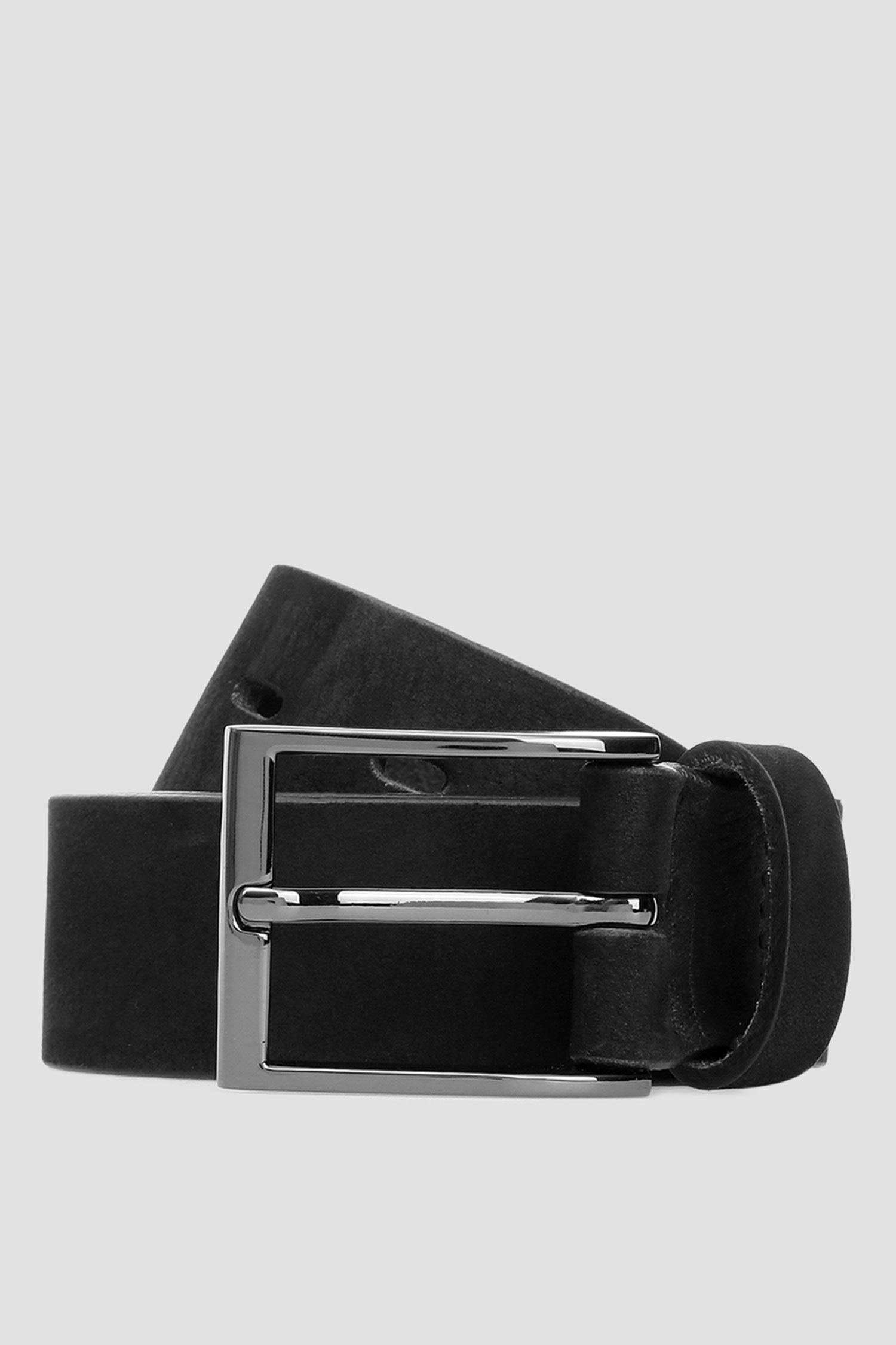 Мужской черный кожаный ремень Karl Lagerfeld 582431.815300;990