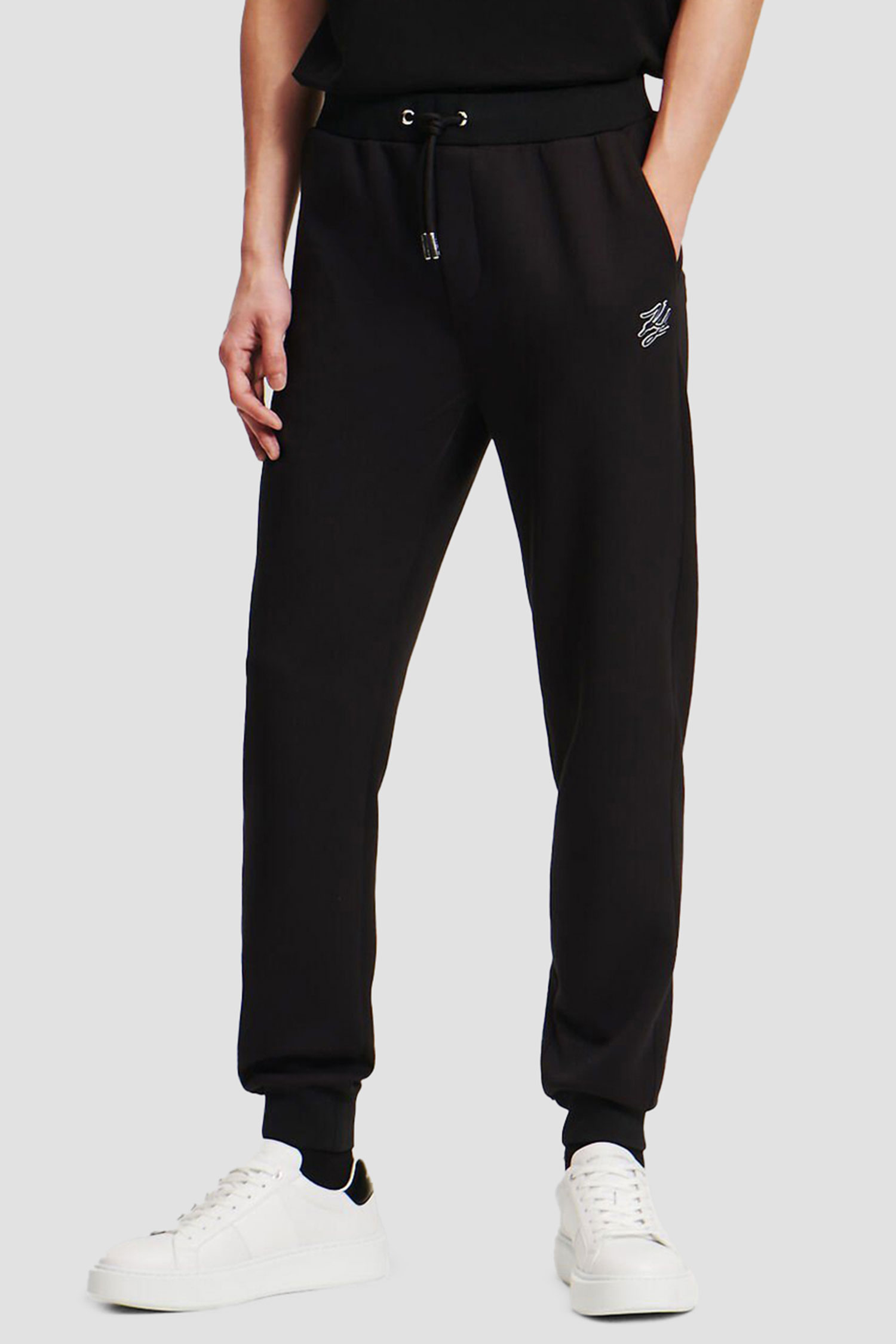 Мужские черные спортивные брюки Karl Lagerfeld 543904.705411;990