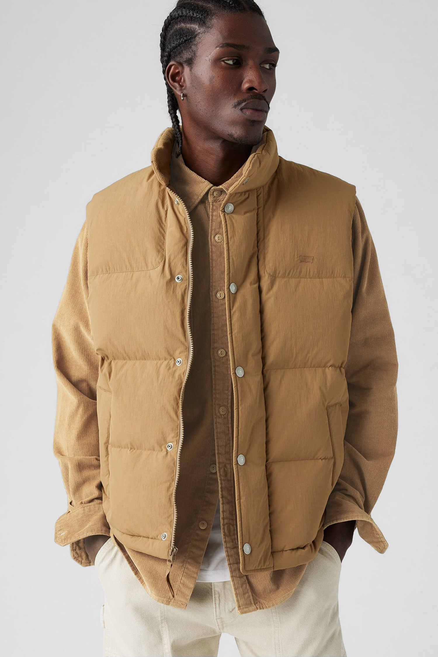 Чоловічий коричневий жилет Levi’s® A8556;0005