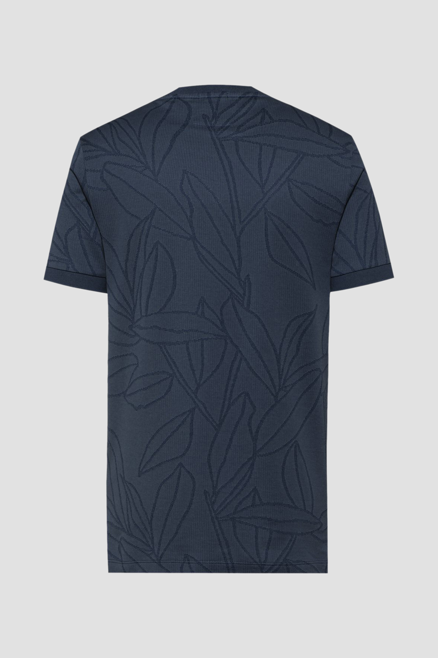 Чоловіча темно-синя футболка BOSS 50467018;404