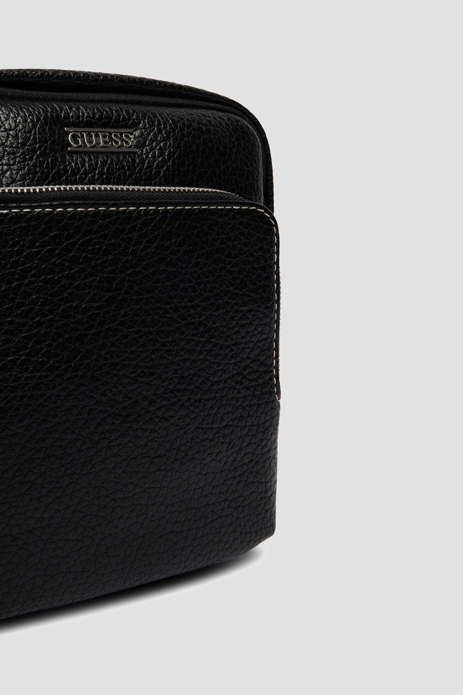 Мужская черная сумка Guess HMBOGS.P6223;BLA
