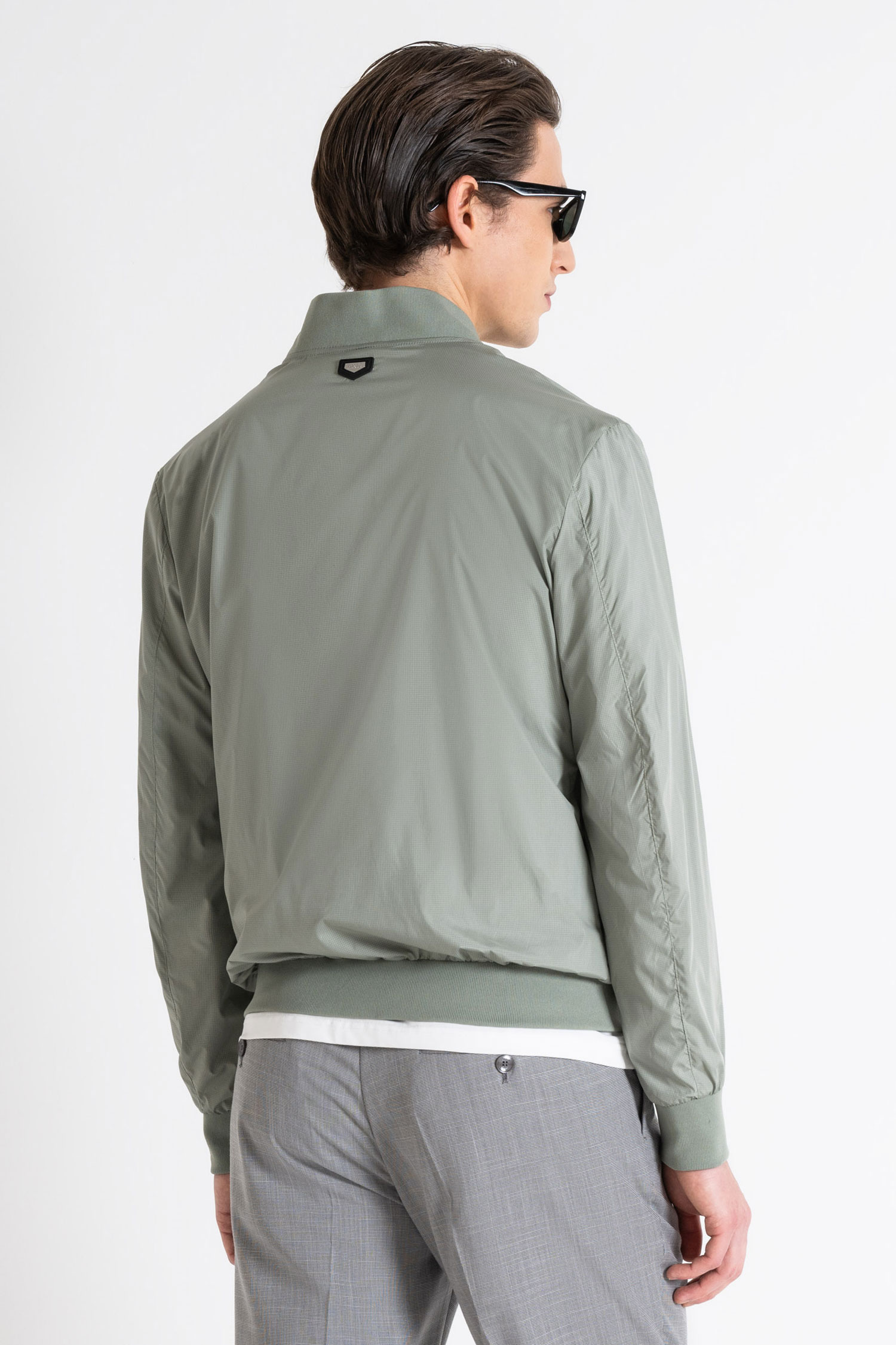 Мужской мятный бомбер Antony Morato MMCO00777.FA650326;4077