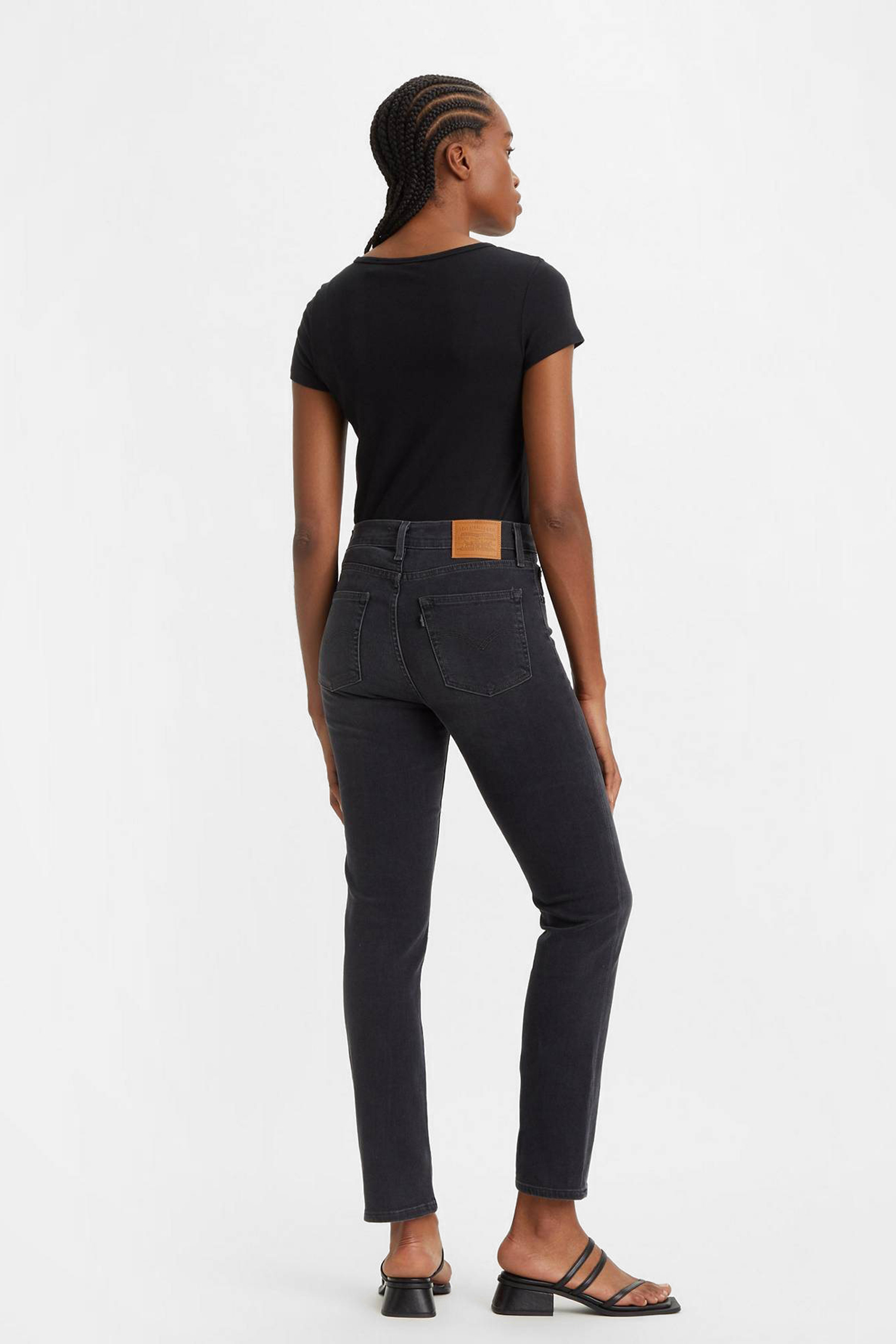 Жіночі чорні джинси 
724® High Rise Straight Levi’s® 18883;0199