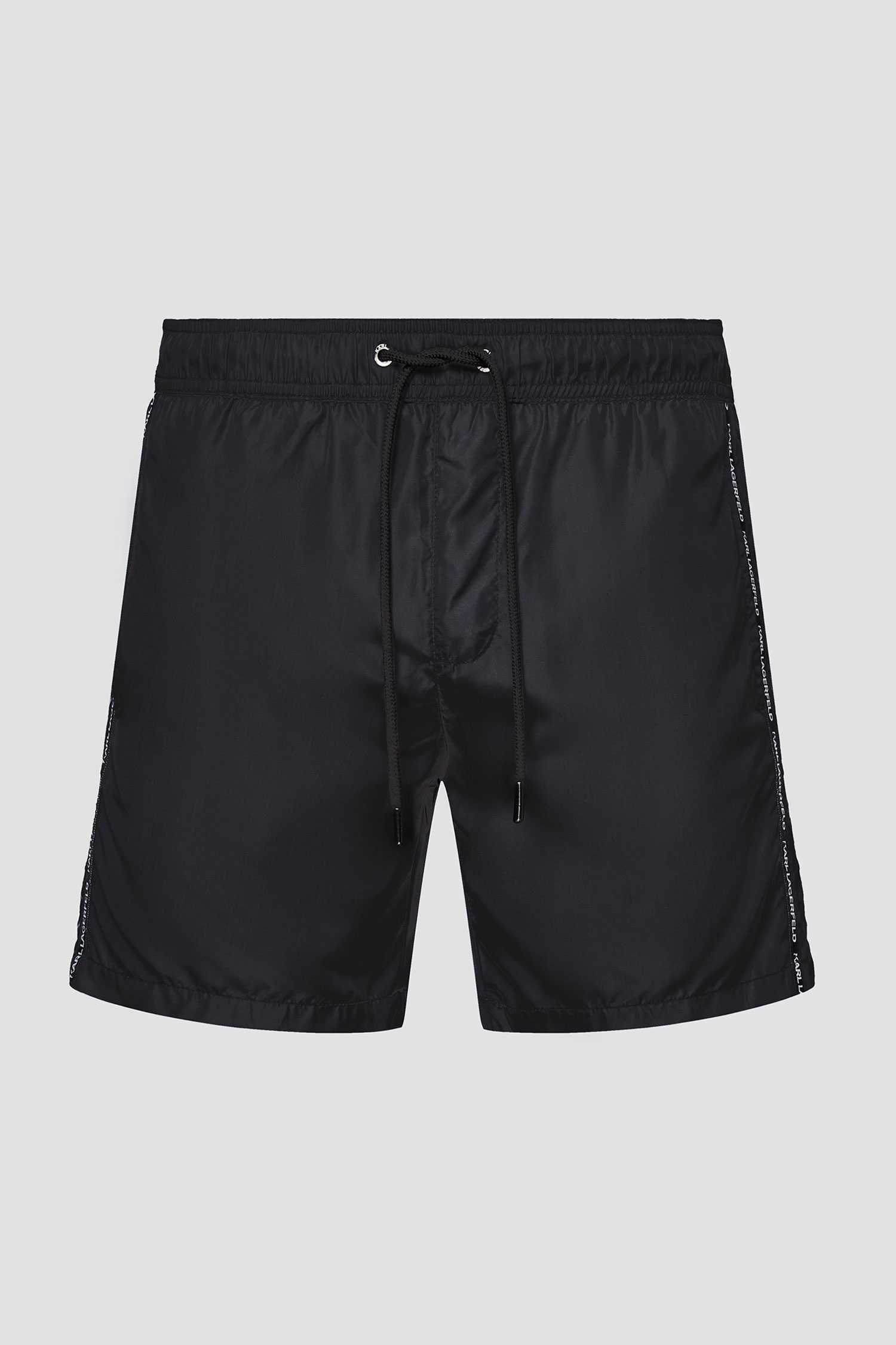 Мужские черные плавательные шорты Karl Lagerfeld KL21MBM03;BLACK