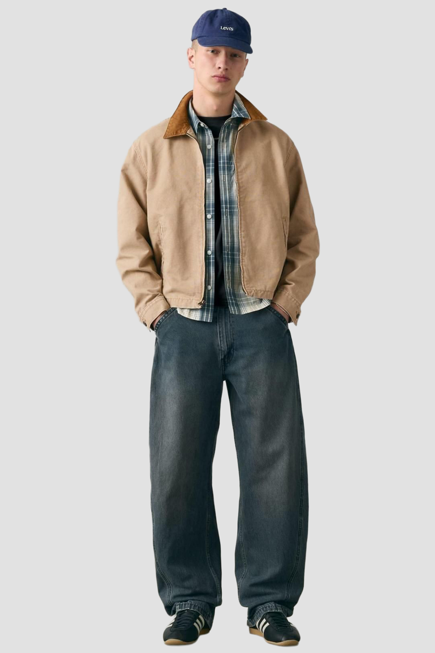 Мужские синие джинсы Baggy Barrel Levi’s® 0057O;0010