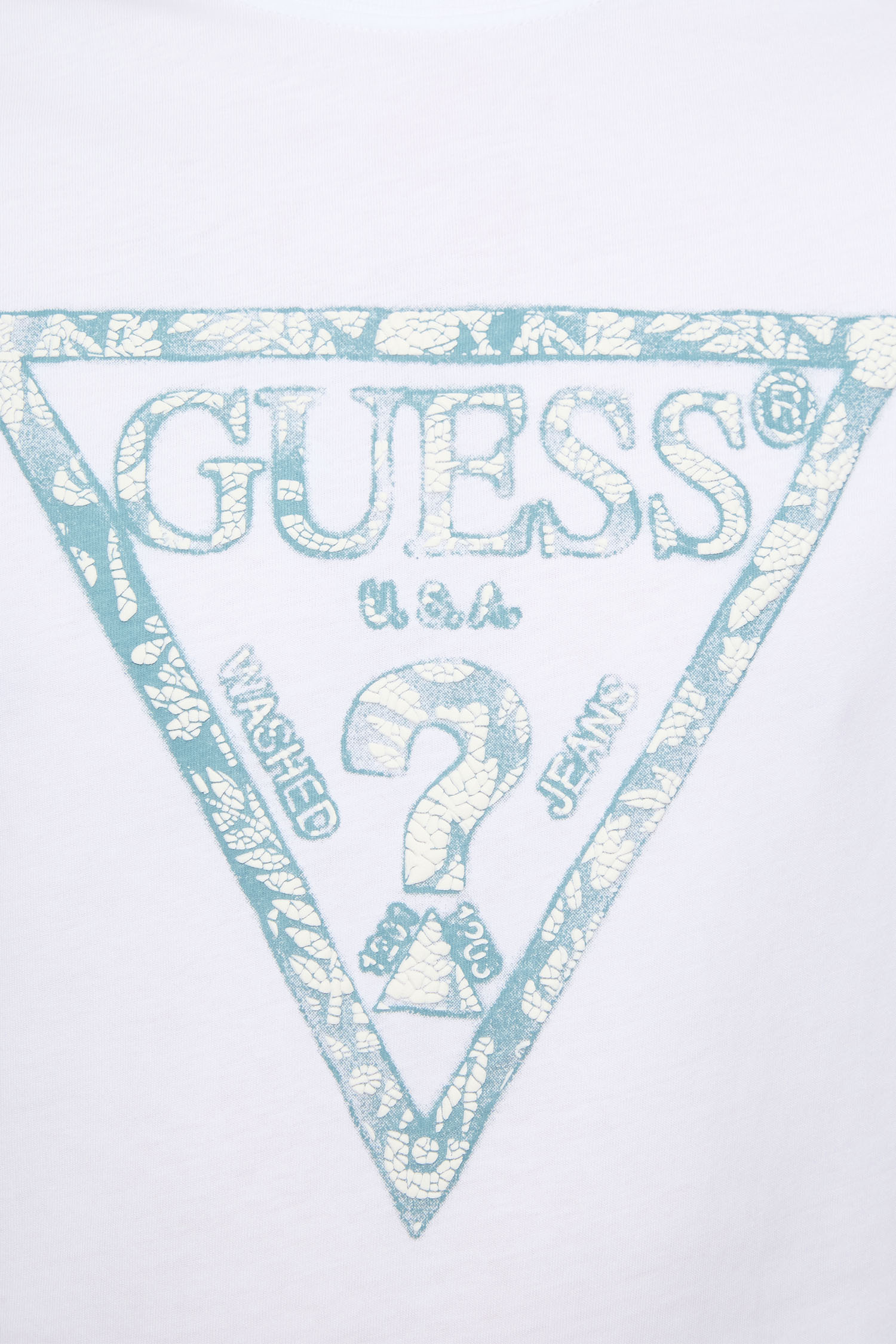 Мужская белая футболка Guess M5GI06.I3Z14;G011